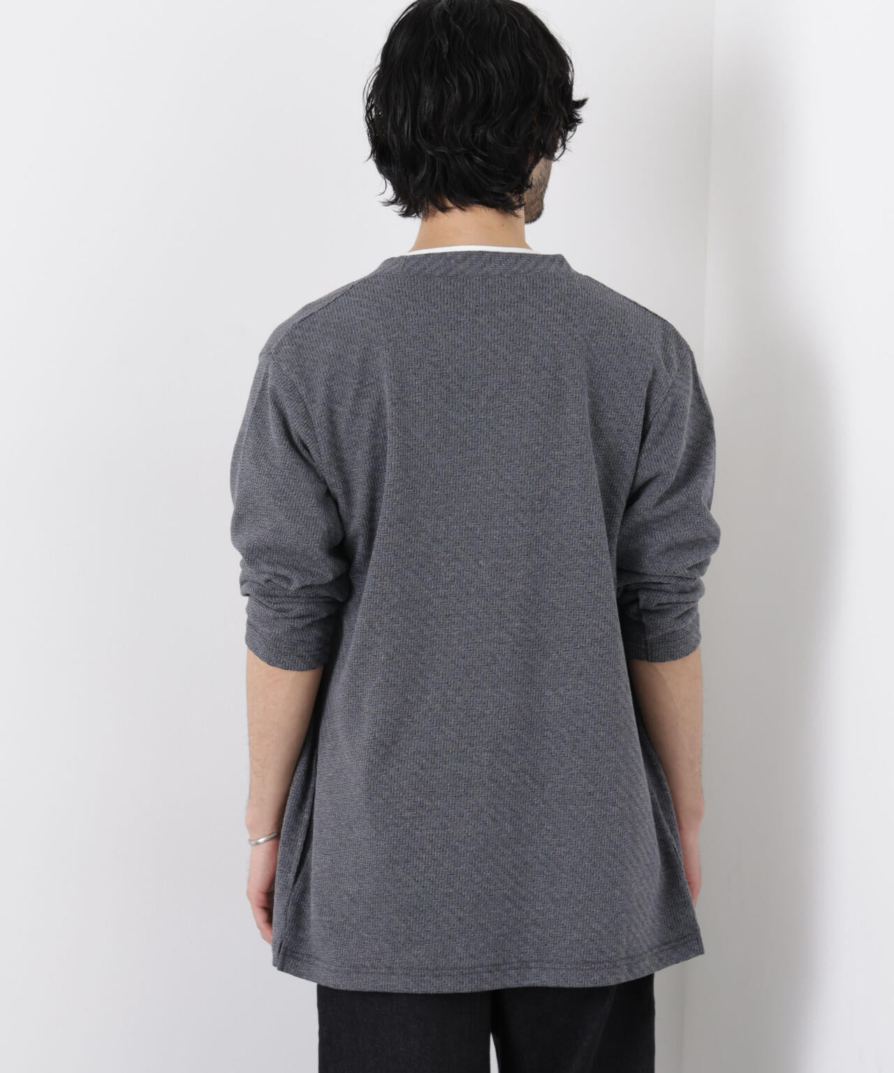 リンクスジャガードトッパーカーディガン 6686123211