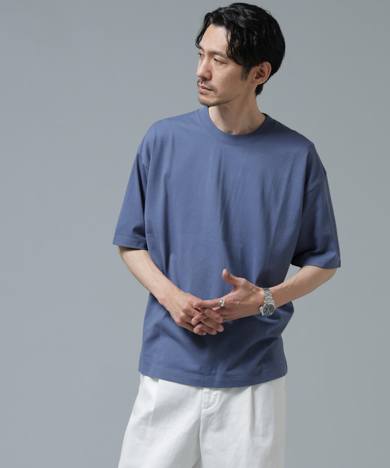 Anti Soaked(R) 汗染み防止 ミドルウェイト 7.1oz ビッグシルエットTシャツ