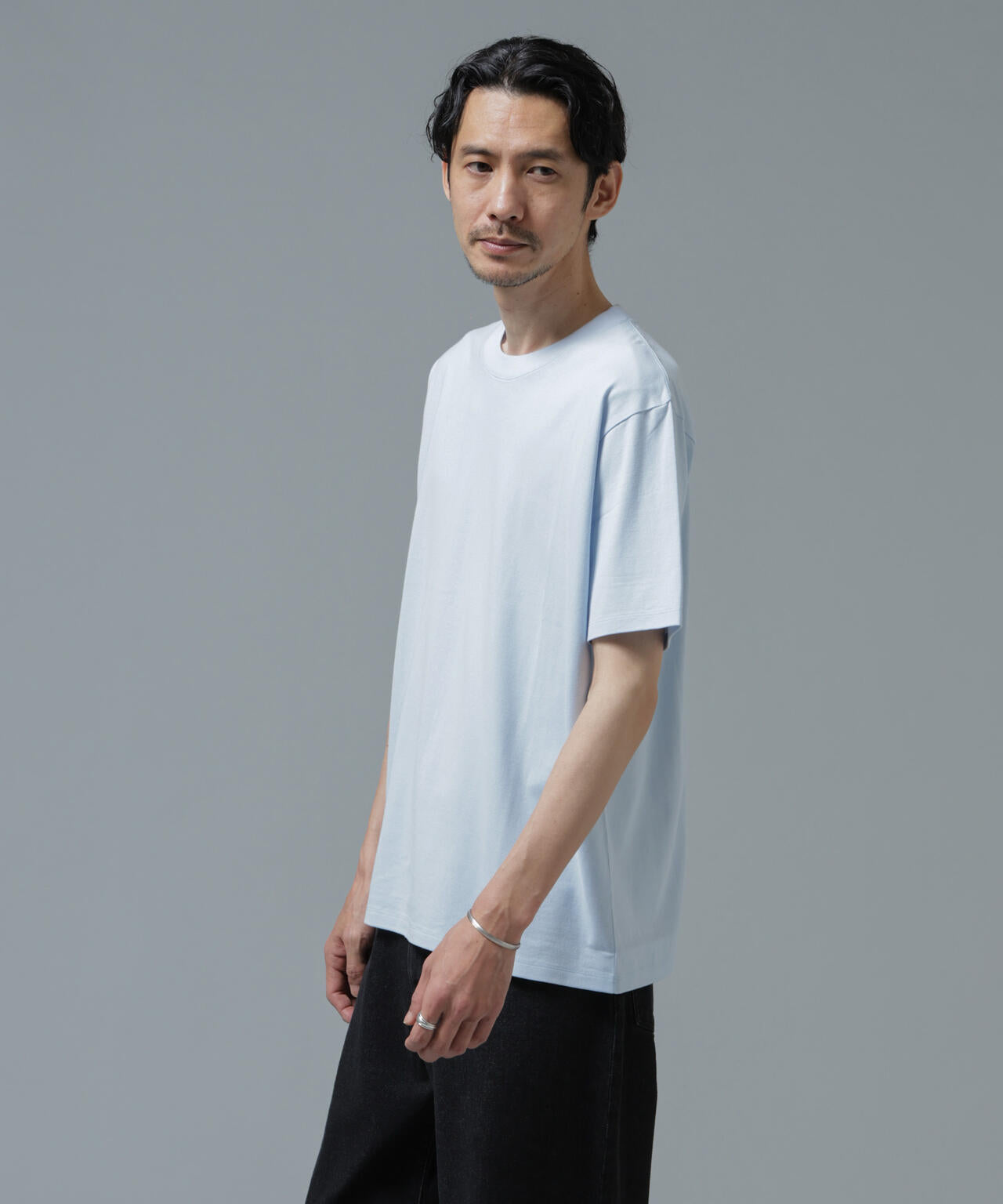 Anti Soaked(R) 汗染み防止 ライトウェイト 5.6oz ミドルシルエットTシャツ
