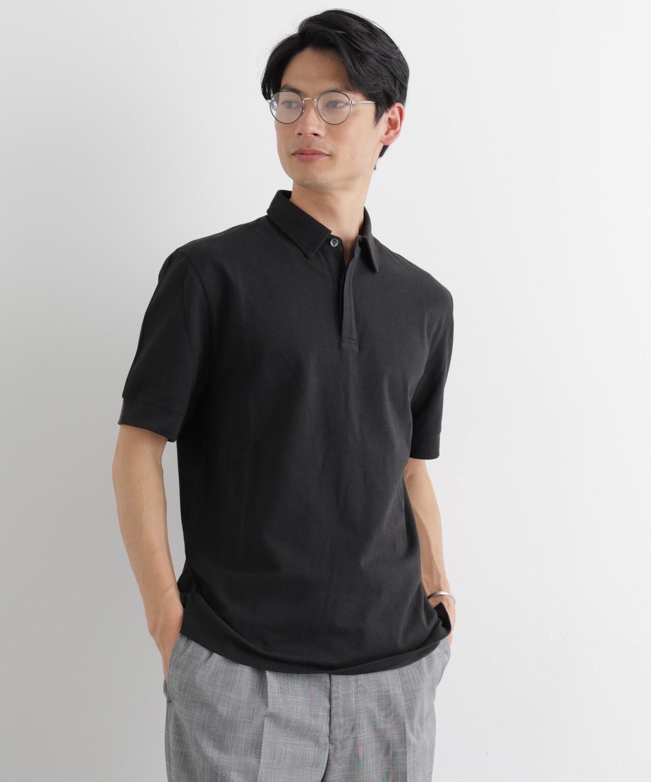 Anti Soaked(R) 汗染み防止 比翼ポロシャツ 6686124211