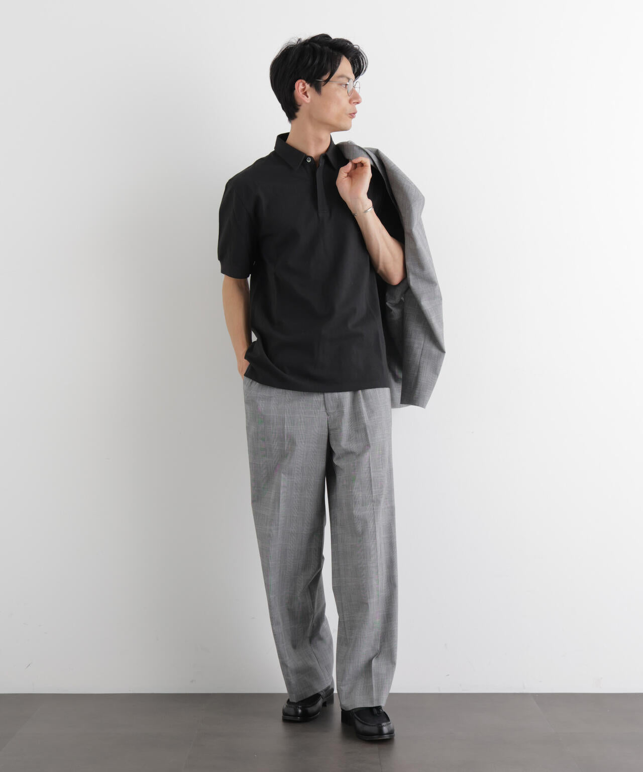 Anti Soaked(R) 汗染み防止 比翼ポロシャツ 6686124211