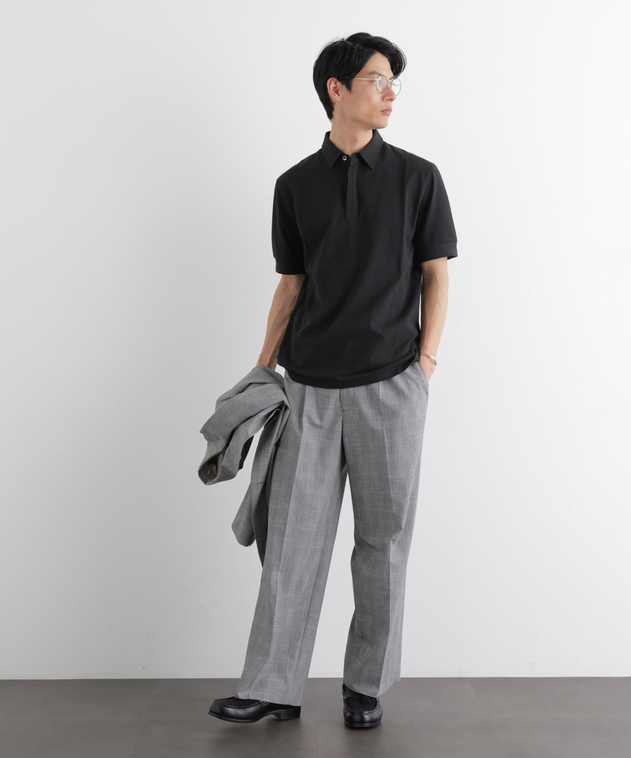 Anti Soaked(R) 汗染み防止 比翼ポロシャツ 6686124211