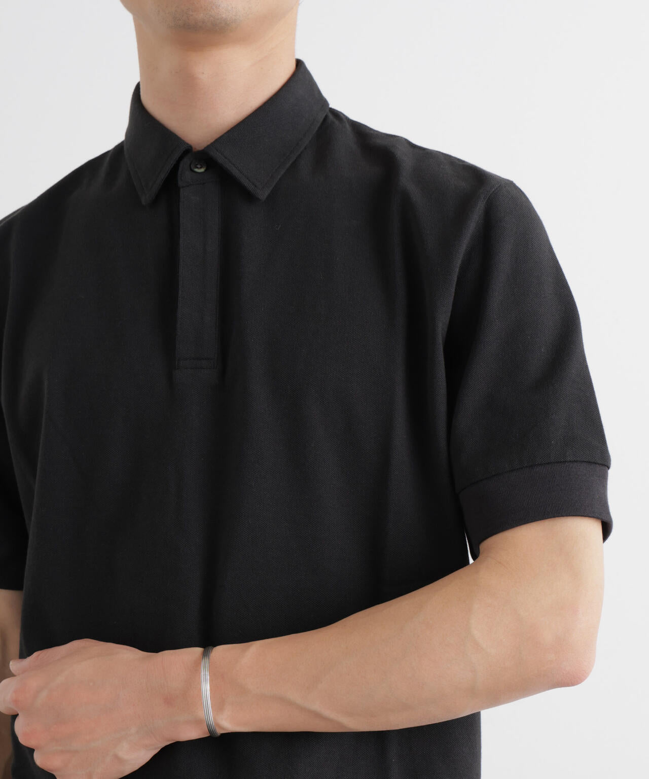 Anti Soaked(R) 汗染み防止 比翼ポロシャツ 6686124211