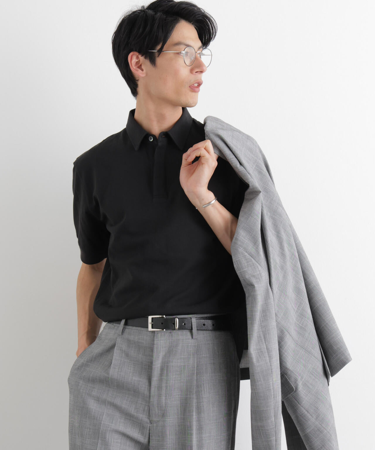 Anti Soaked(R) 汗染み防止 比翼ポロシャツ 6686124211