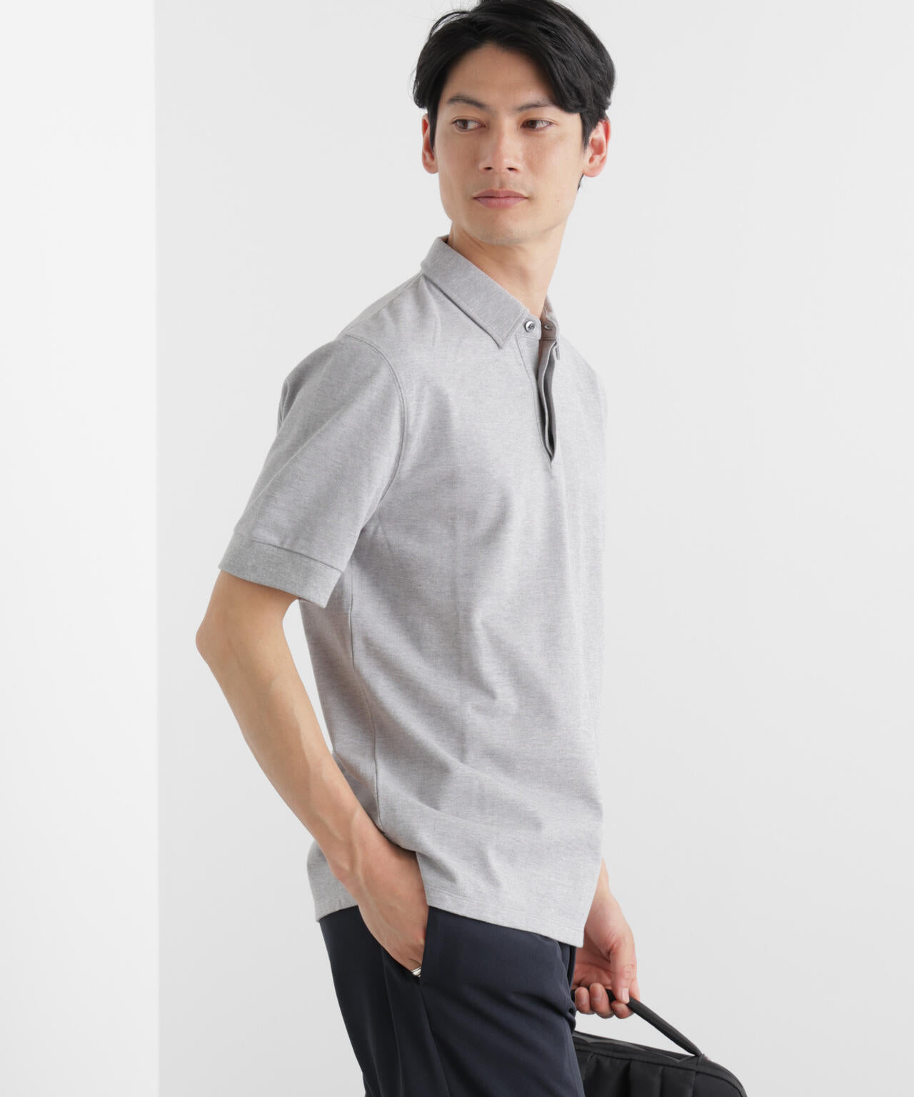 Anti Soaked(R) 汗染み防止 比翼ポロシャツ 6686124211