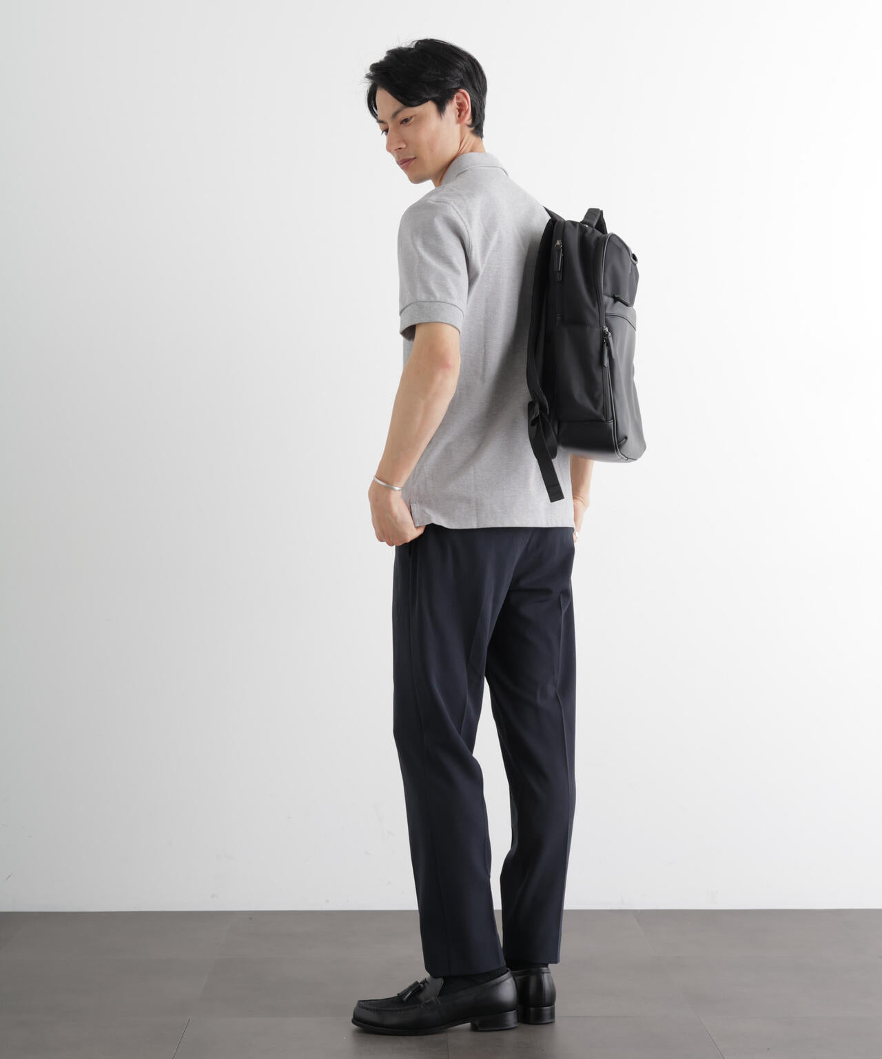 Anti Soaked(R) 汗染み防止 比翼ポロシャツ 6686124211