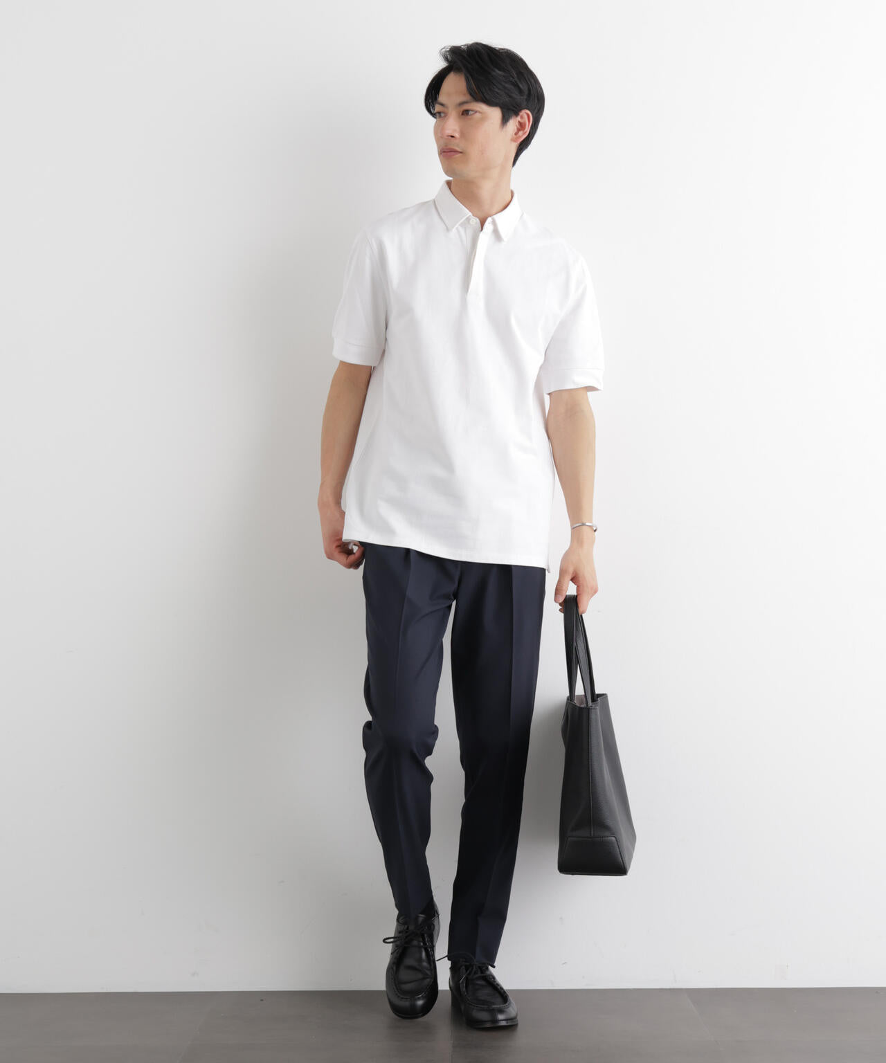 Anti Soaked(R) 汗染み防止 比翼ポロシャツ 6686124211