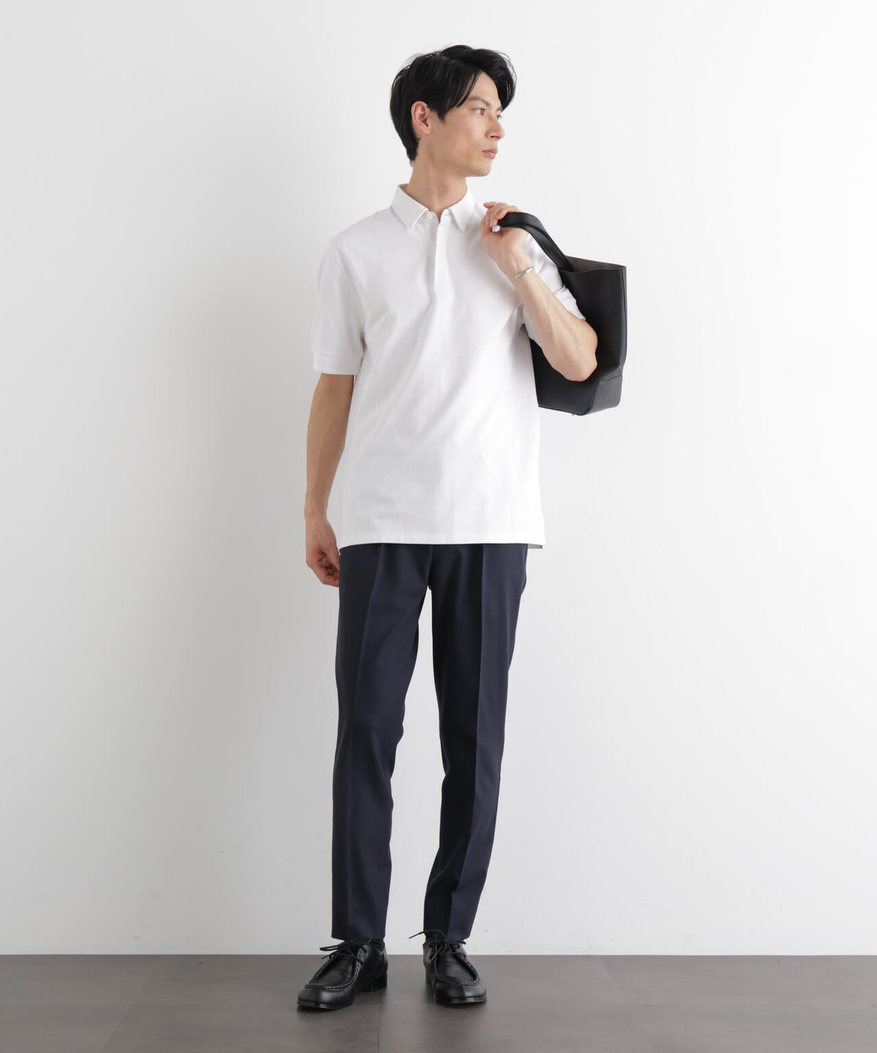 Anti Soaked(R) 汗染み防止 比翼ポロシャツ 6686124211