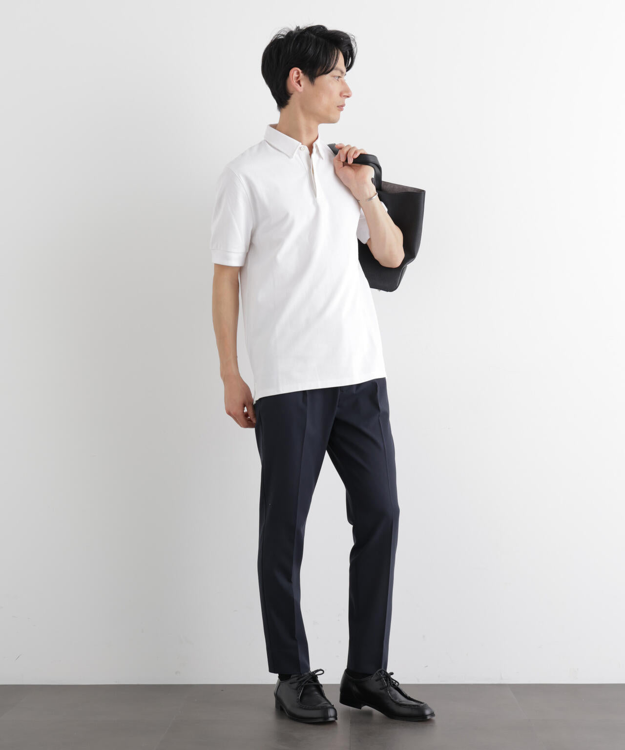 Anti Soaked(R) 汗染み防止 比翼ポロシャツ 6686124211