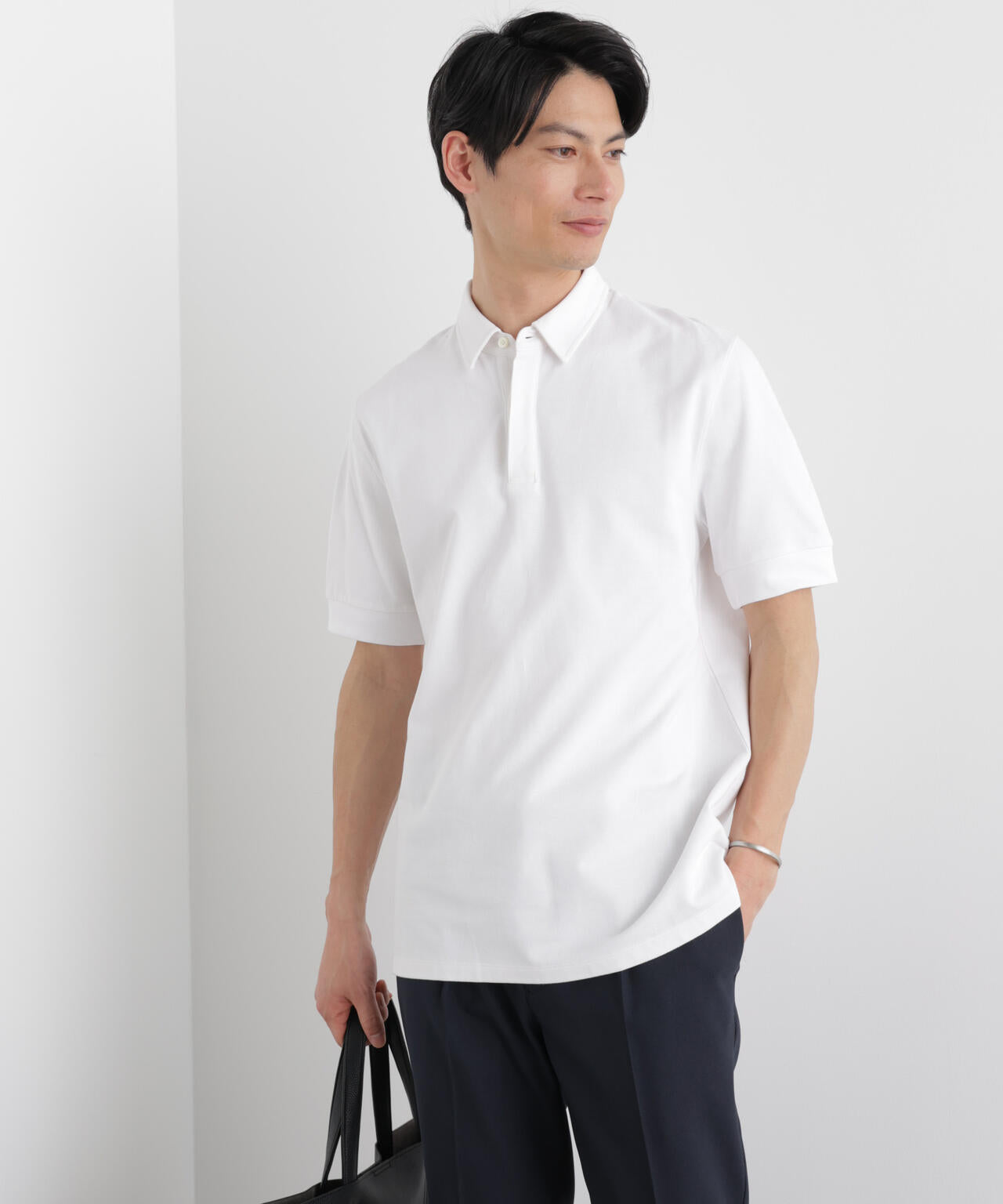 Anti Soaked(R) 汗染み防止 比翼ポロシャツ 6686124211