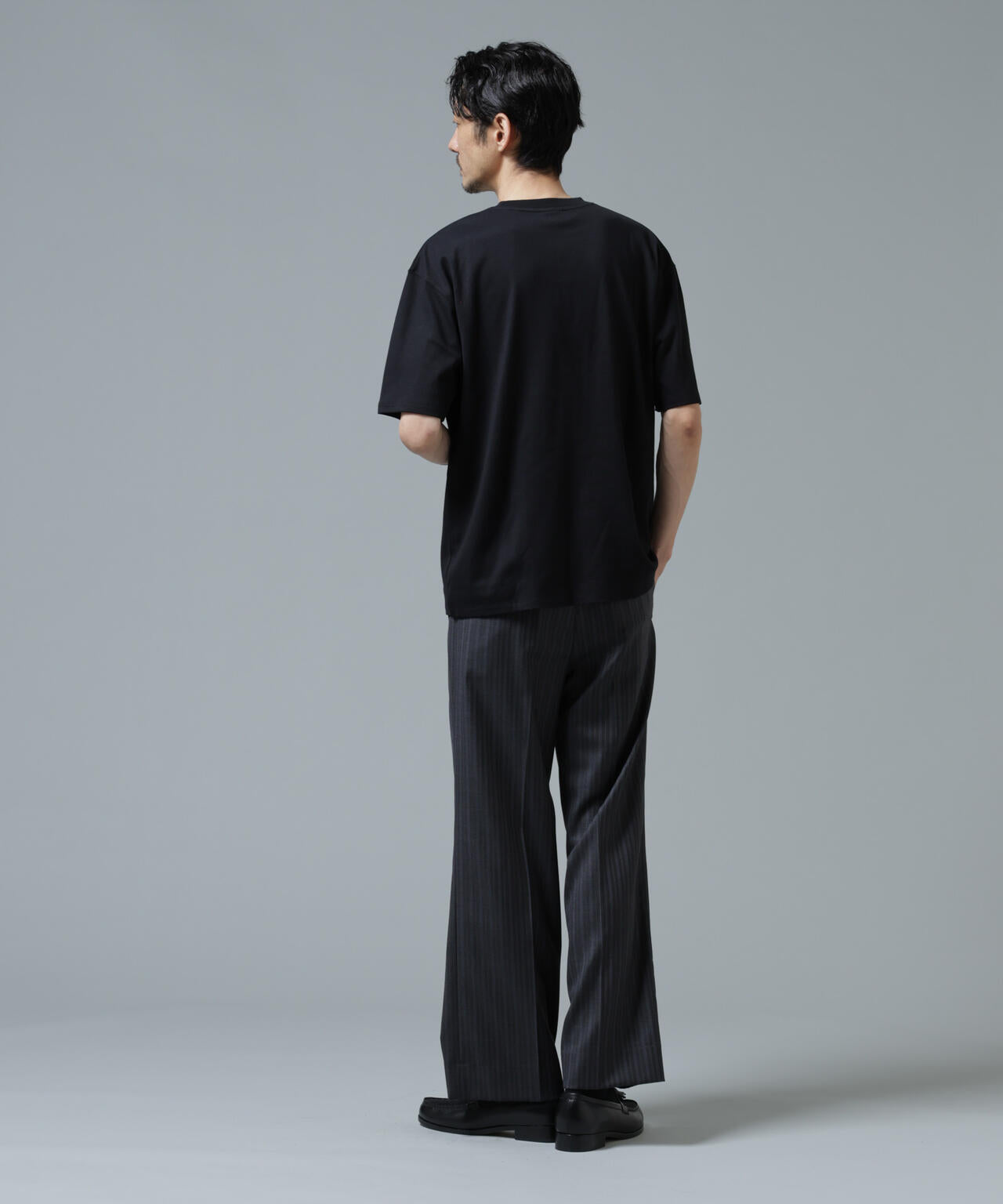 「Brooks Brothers別注」Anti Soaked(R) 汗染み防止 クルーネック ビッグシルエットTシャツ 6686124213