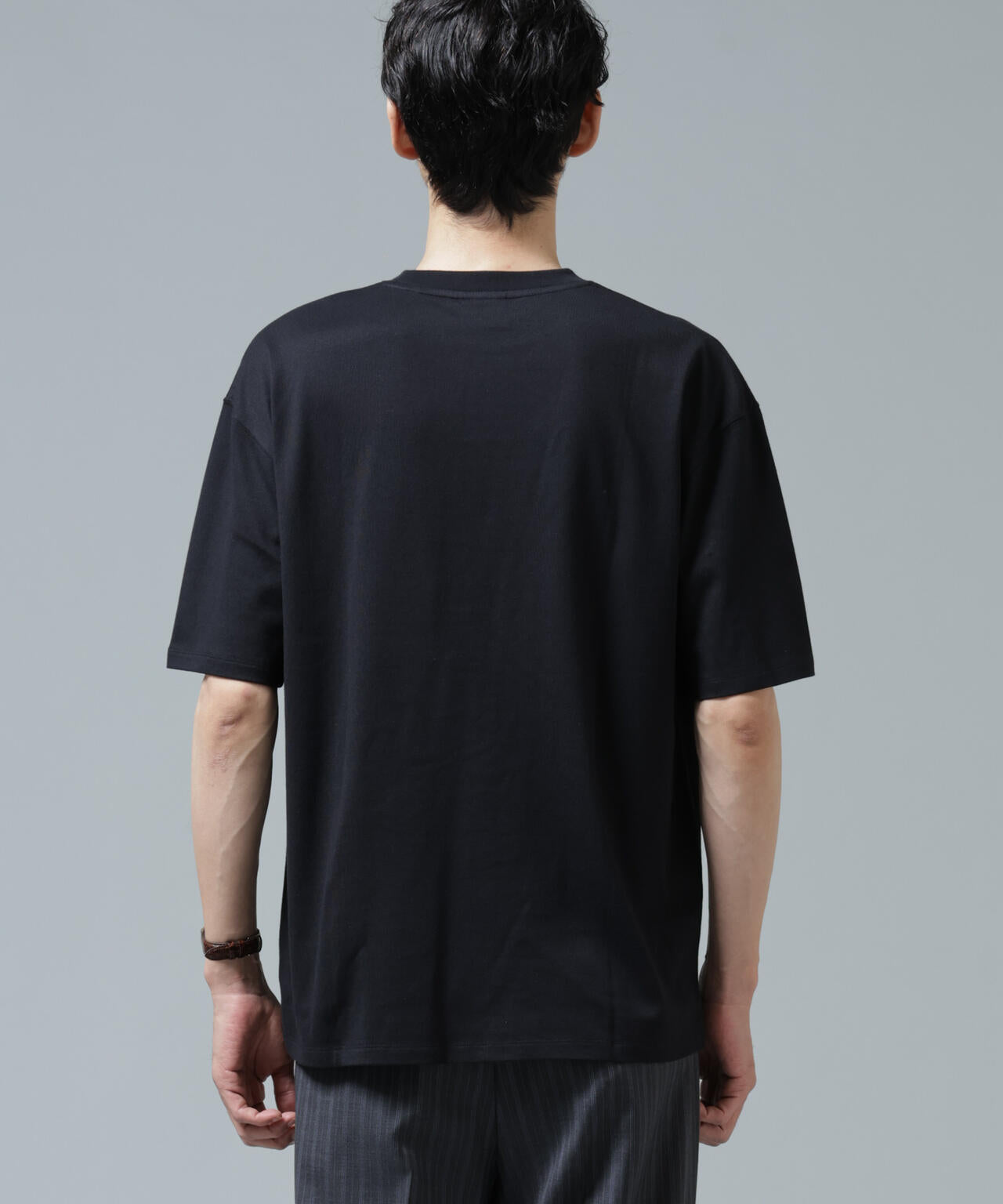 「Brooks Brothers別注」Anti Soaked(R) 汗染み防止 クルーネック ビッグシルエットTシャツ 6686124213
