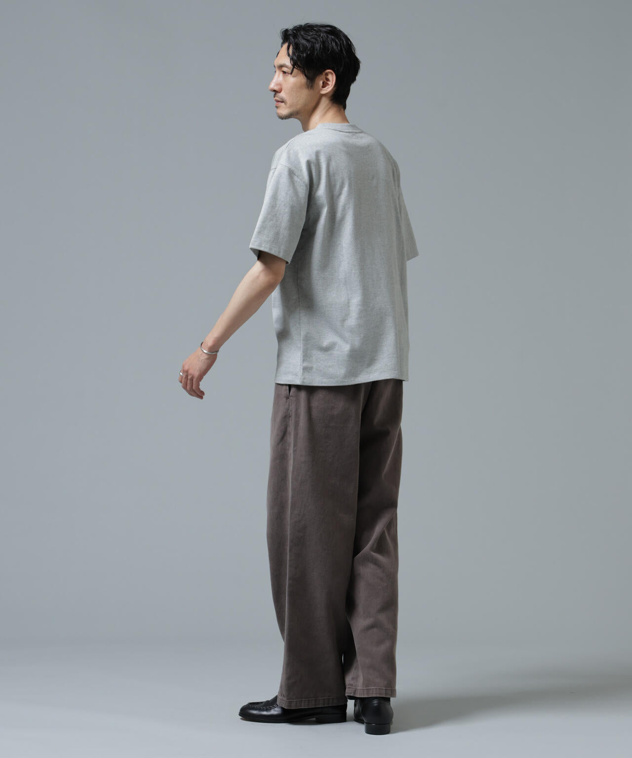 「Brooks Brothers別注」Anti Soaked(R) 汗染み防止 クルーネック ビッグシルエットTシャツ 6686124213