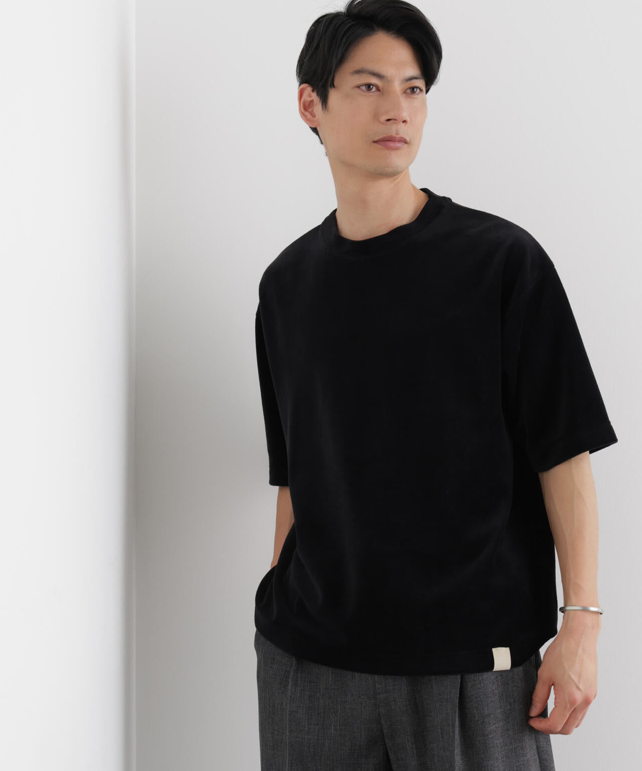 ベロア クルーネック Ｔシャツ 半袖 6686124226