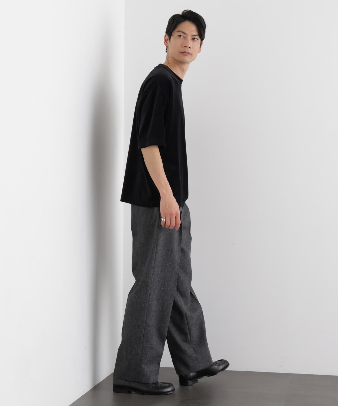ベロア クルーネック Ｔシャツ 半袖 6686124226