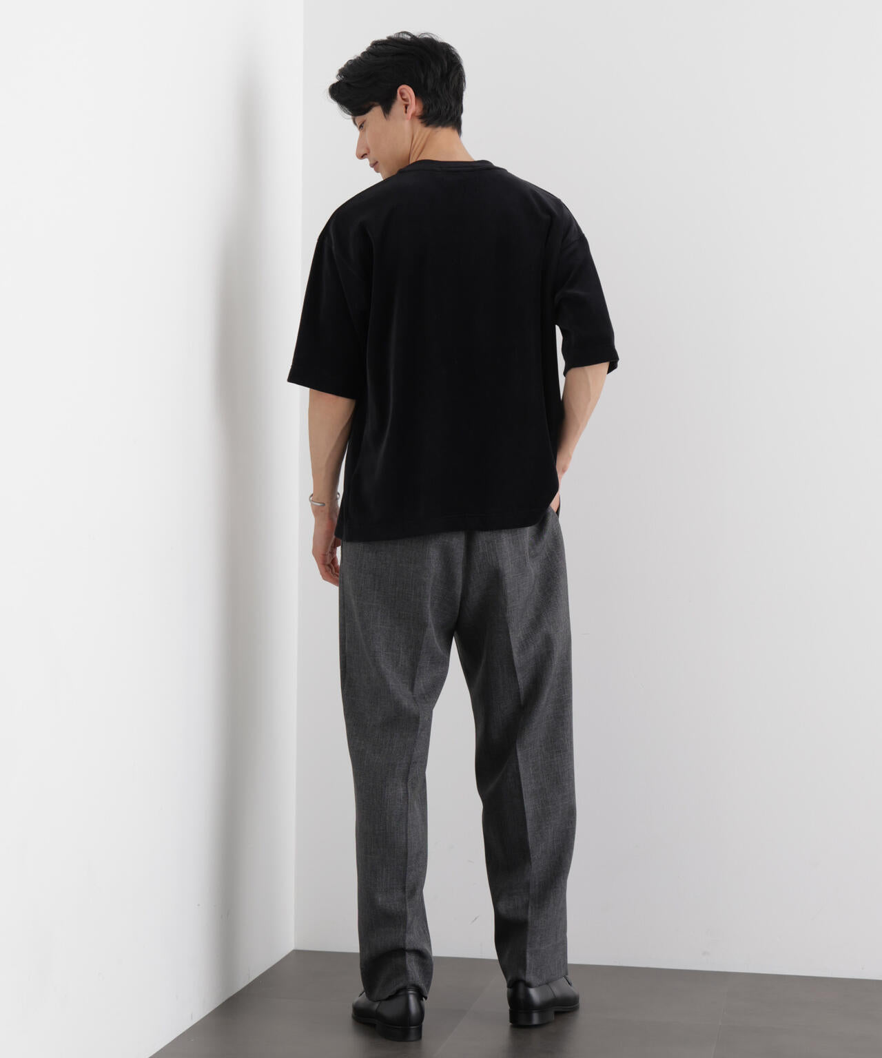 ベロア クルーネック Ｔシャツ 半袖 6686124226