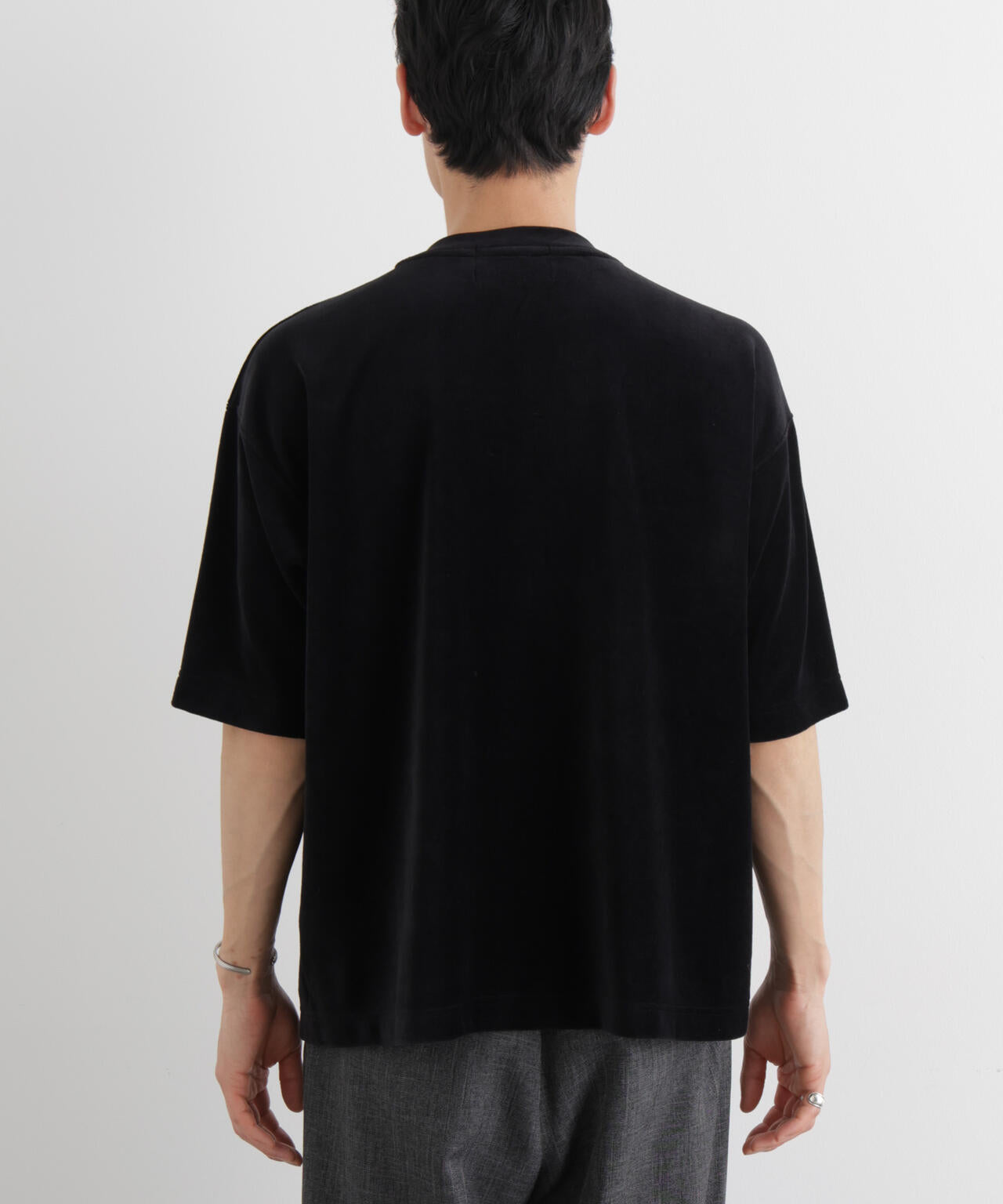 ベロア クルーネック Ｔシャツ 半袖 6686124226