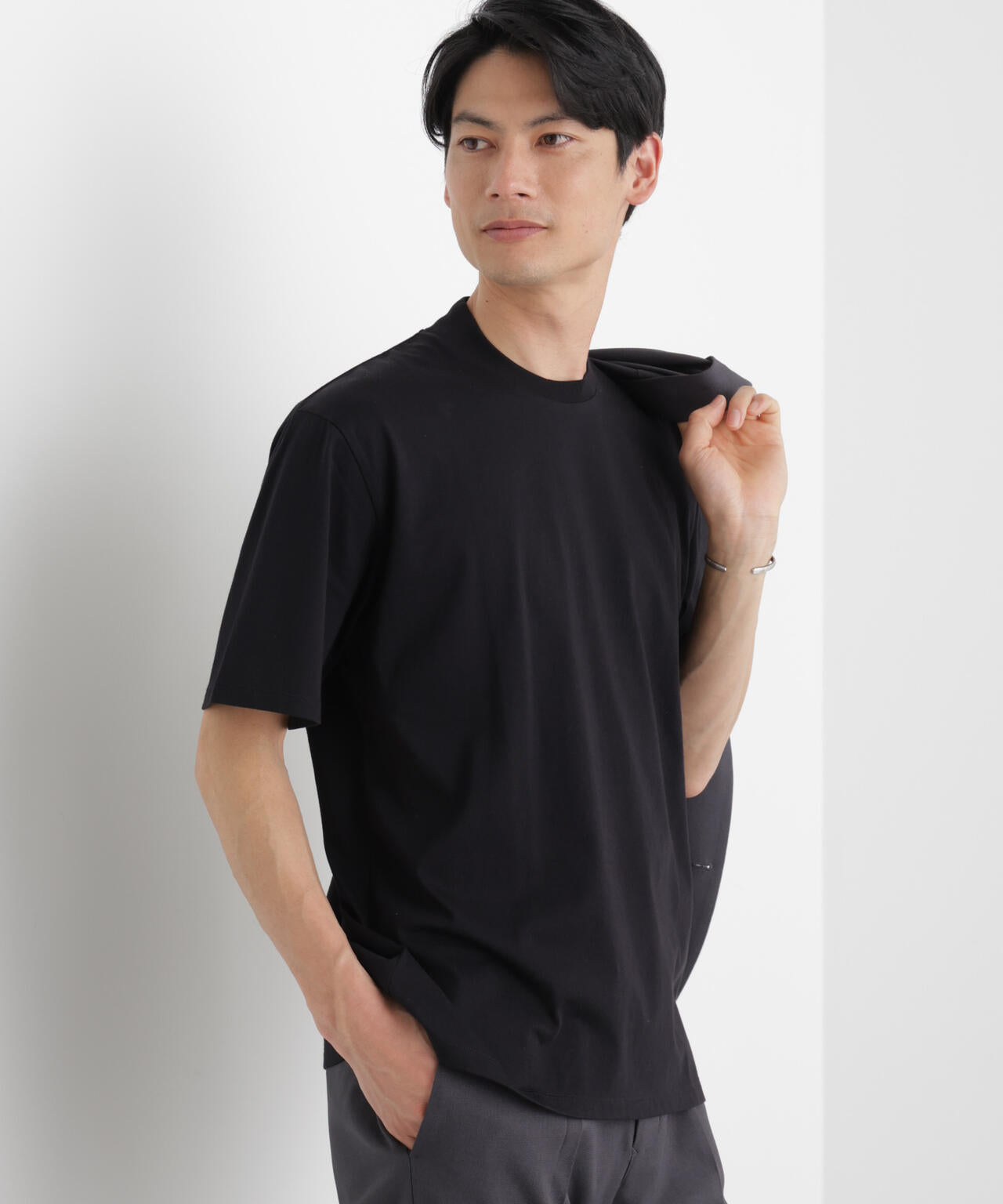 ジャケT(R) クルーネック 半袖