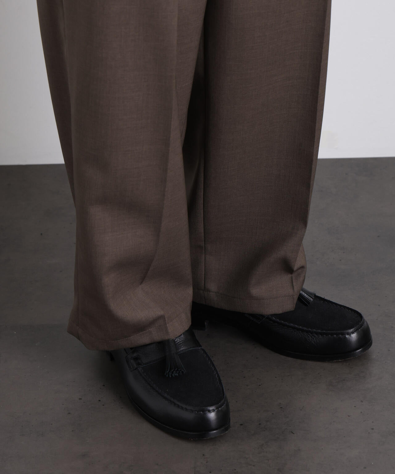 「大人のワイドパンツ」ドライギャバワイドイージースラックス 6686127201