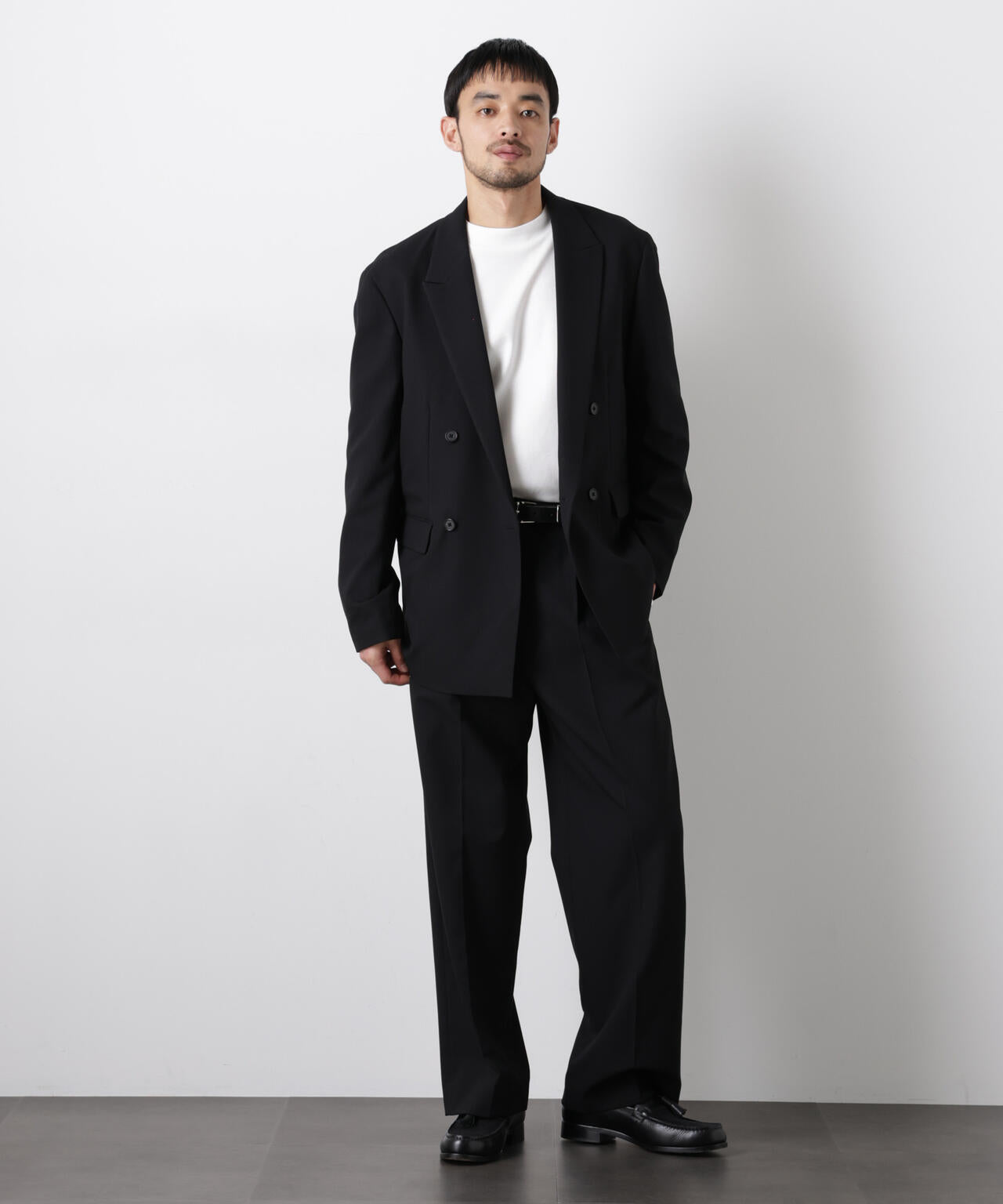 Reflax(R)オックスストレートパンツ（セットアップ可) 6686127203