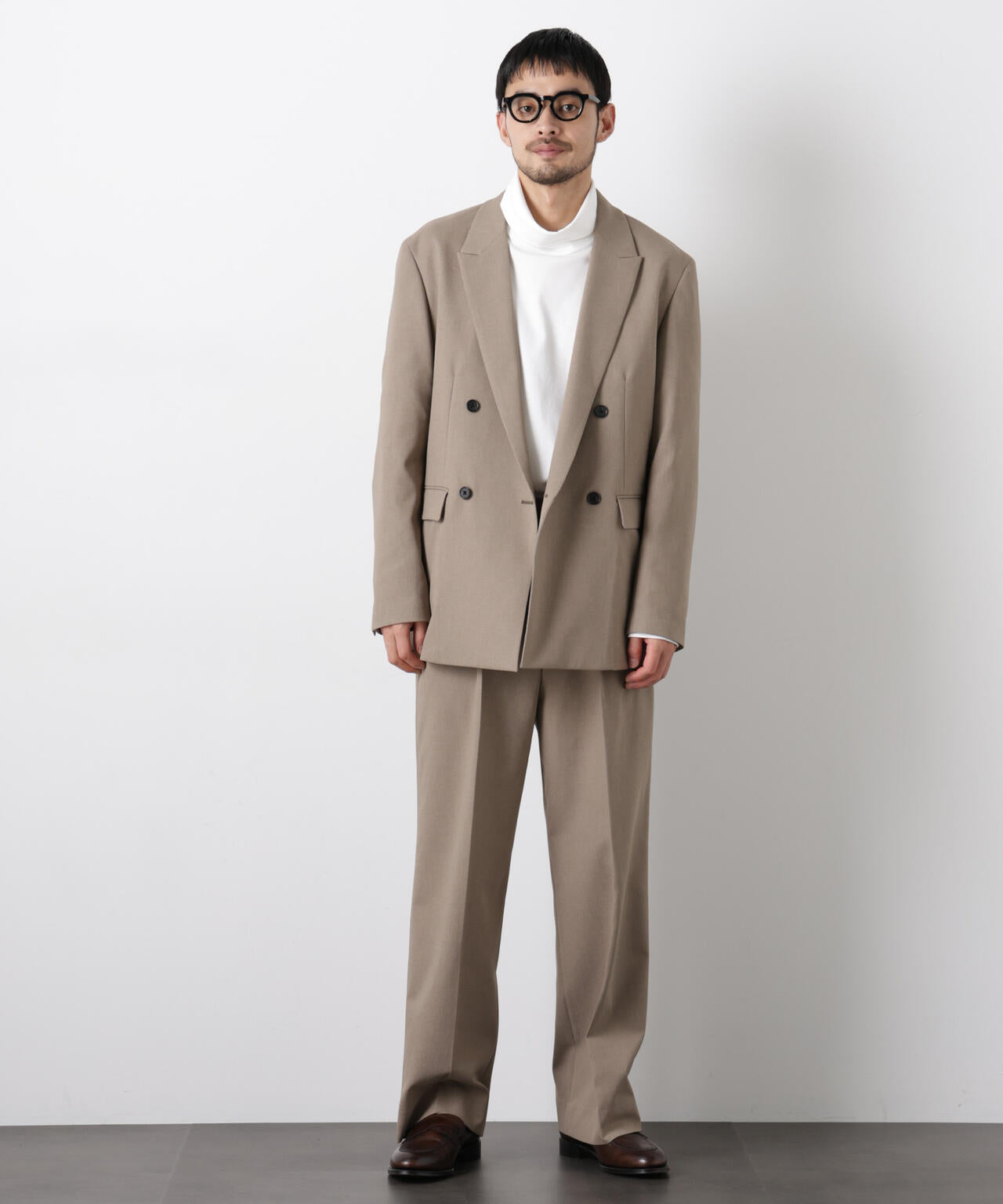 Reflax(R)オックスストレートパンツ（セットアップ可) 6686127203