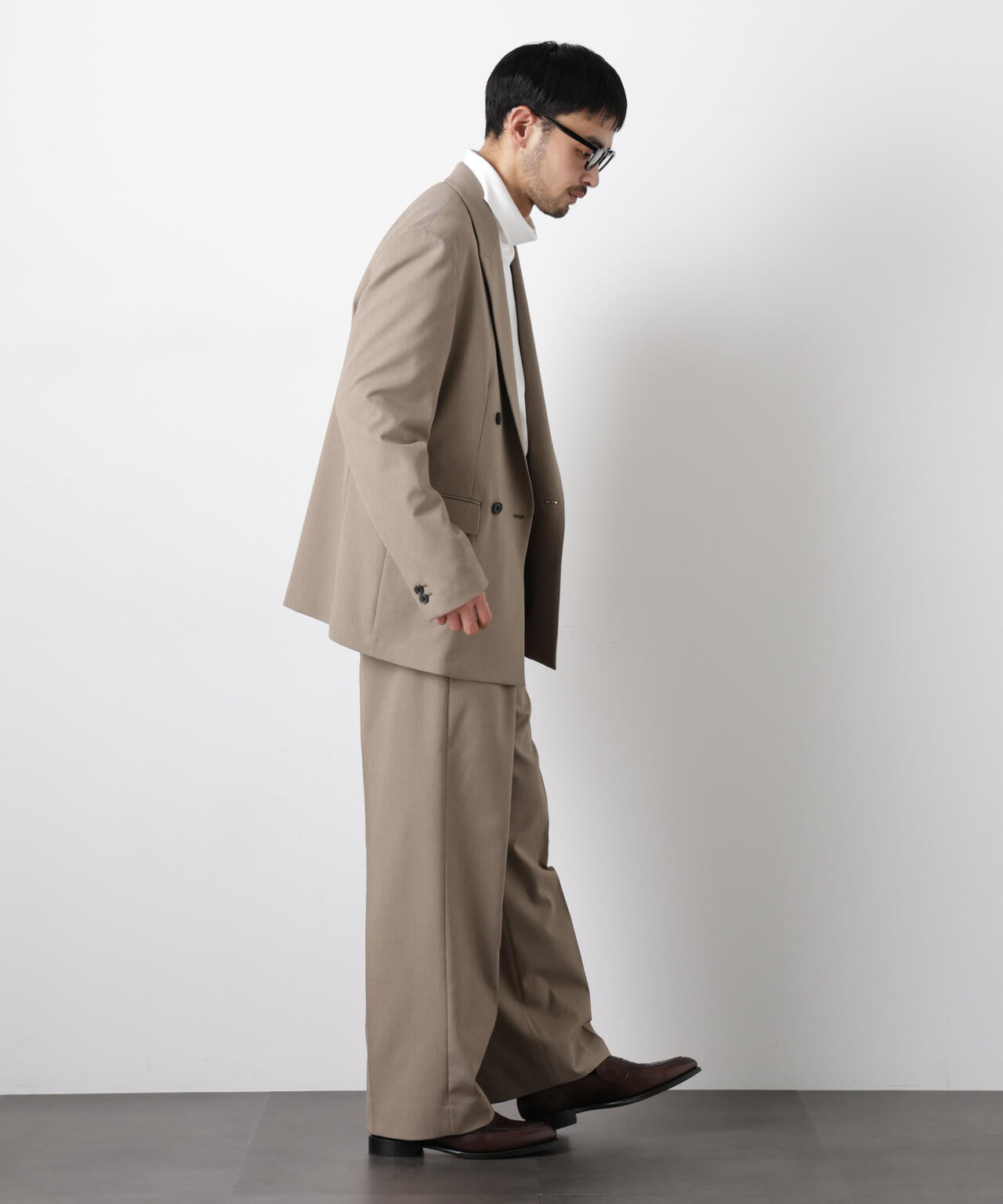 Reflax(R)オックスストレートパンツ（セットアップ可) 6686127203