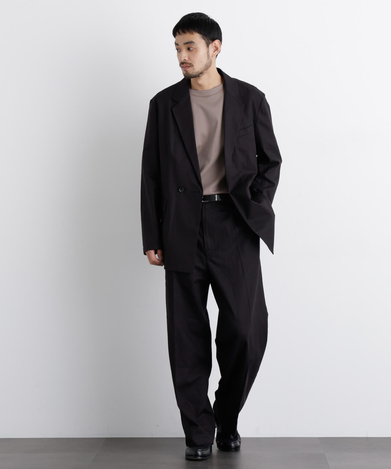 ｢FRENCH LINEN｣ リネンコットンストレートパンツ（セットアップ可） 6686127205