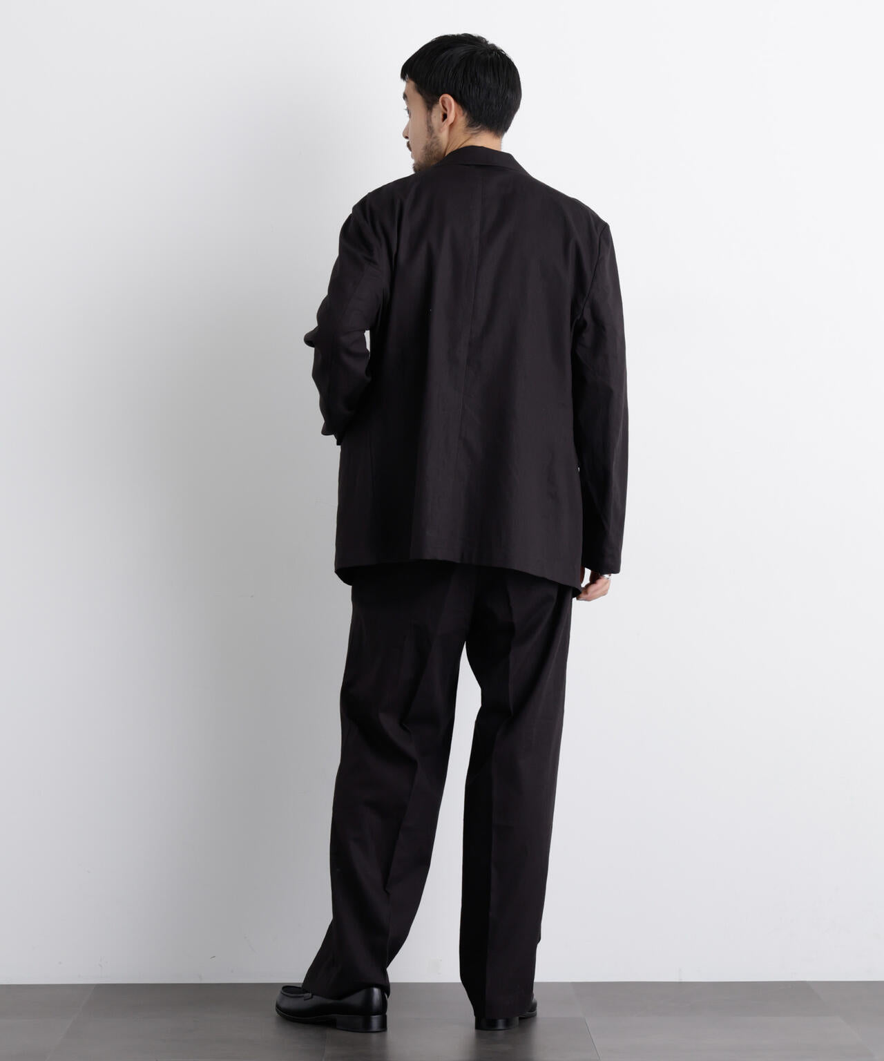 ｢FRENCH LINEN｣ リネンコットンストレートパンツ（セットアップ可） 6686127205