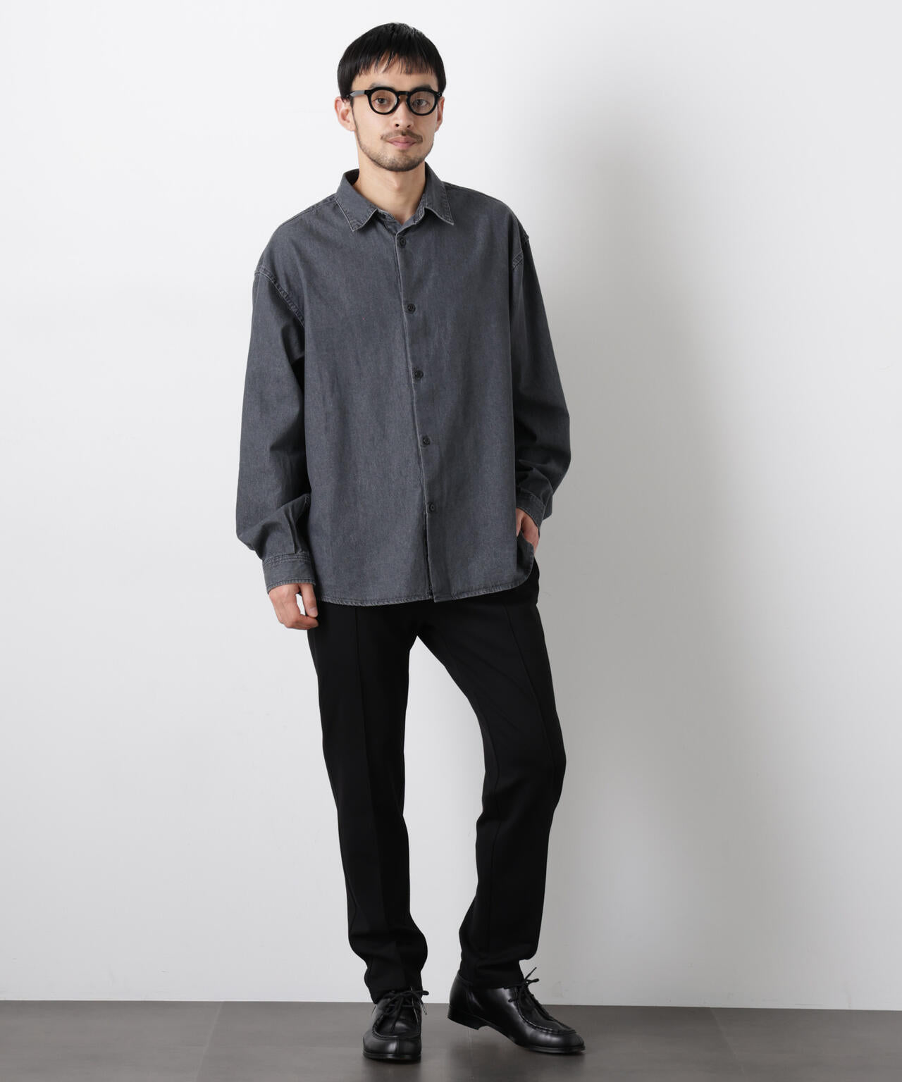 「モダンコンフォート」スリムイージースラックス 6686127207