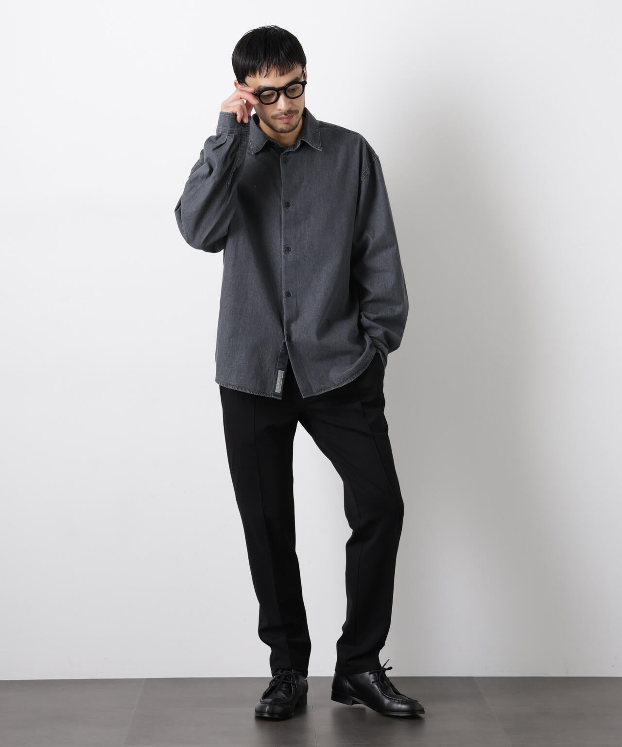 「モダンコンフォート」スリムイージースラックス 6686127207