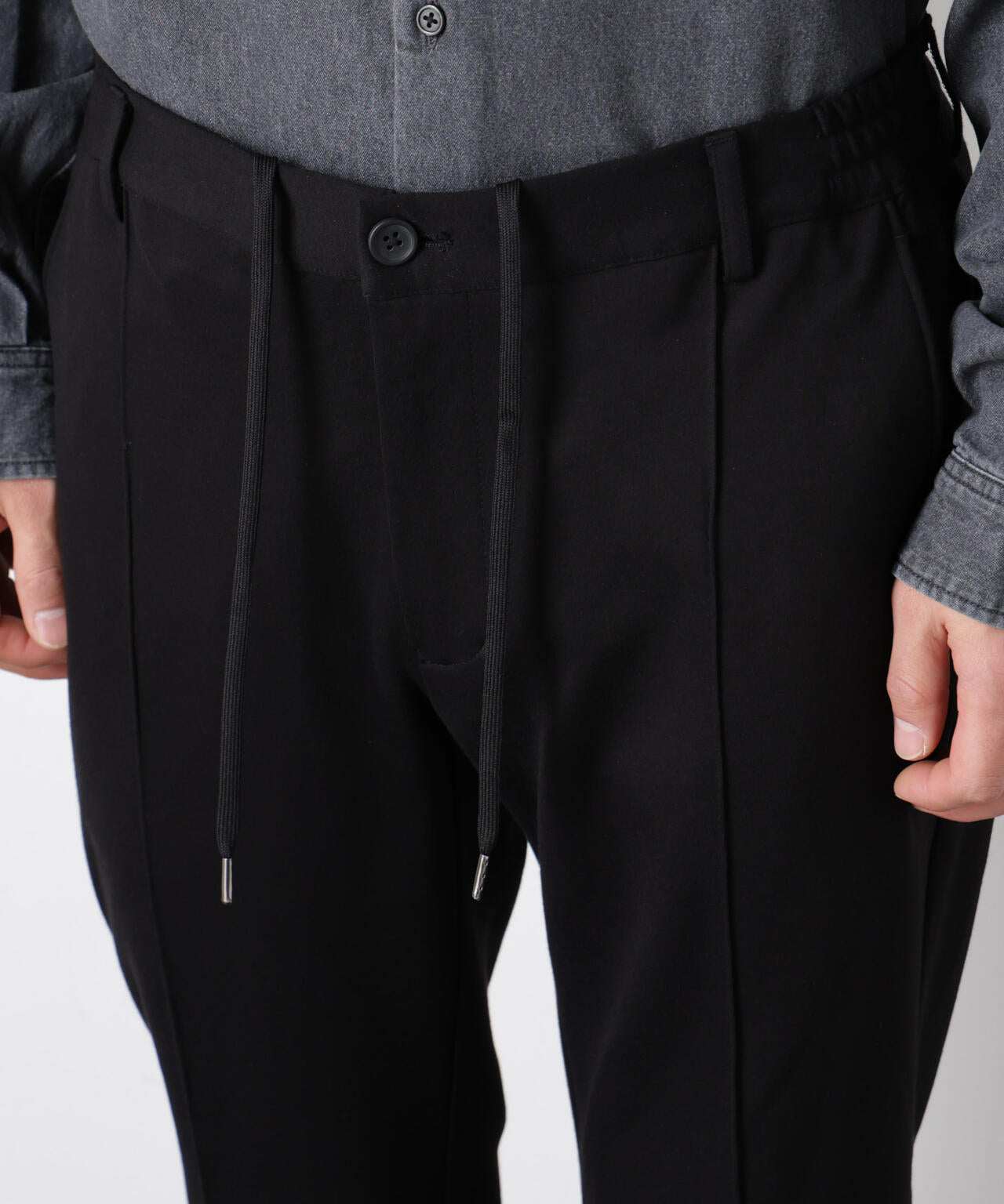 「モダンコンフォート」スリムイージースラックス 6686127207