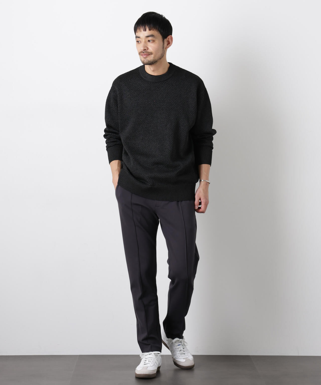 「モダンコンフォート」スリムイージースラックス 6686127207