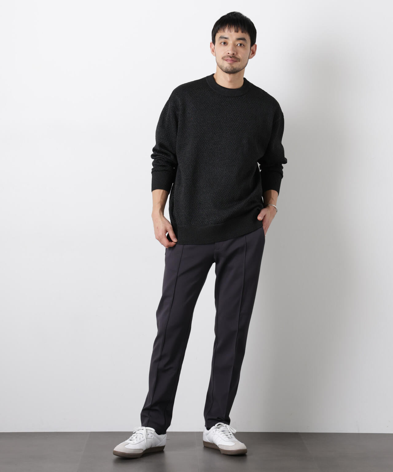 「モダンコンフォート」スリムイージースラックス 6686127207