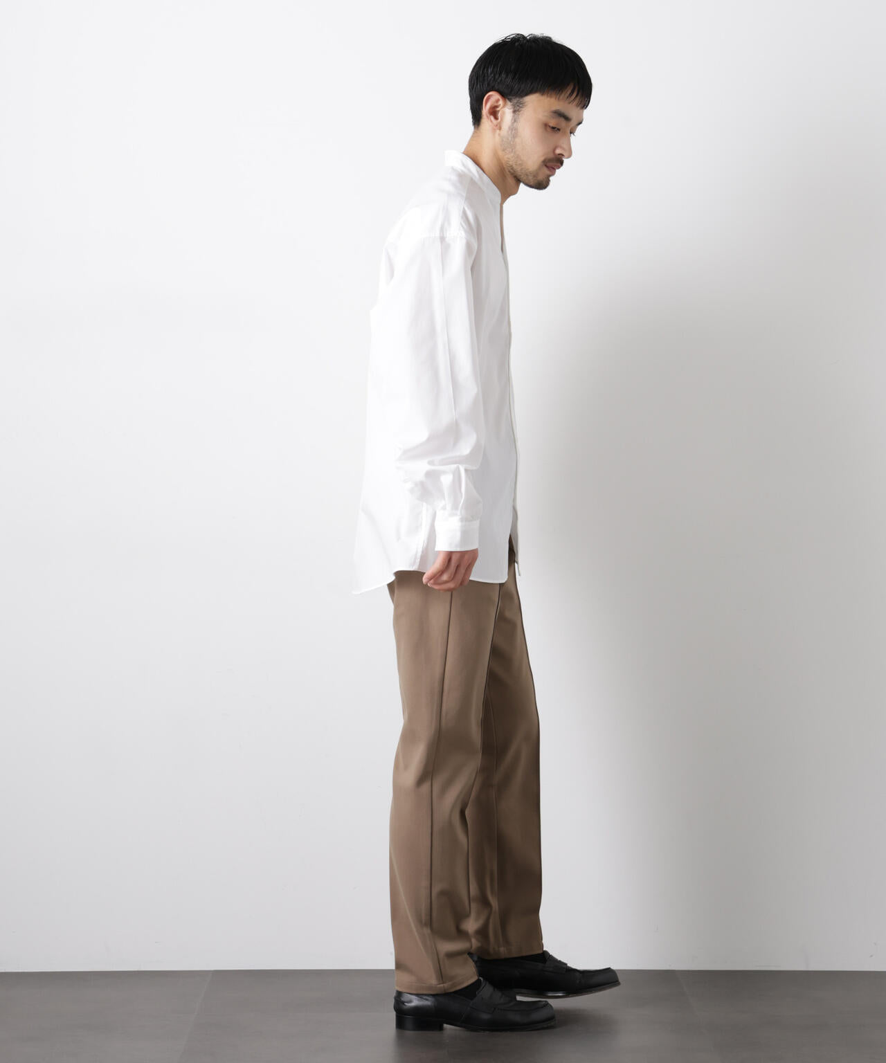 「モダンコンフォート」スリムイージースラックス 6686127207