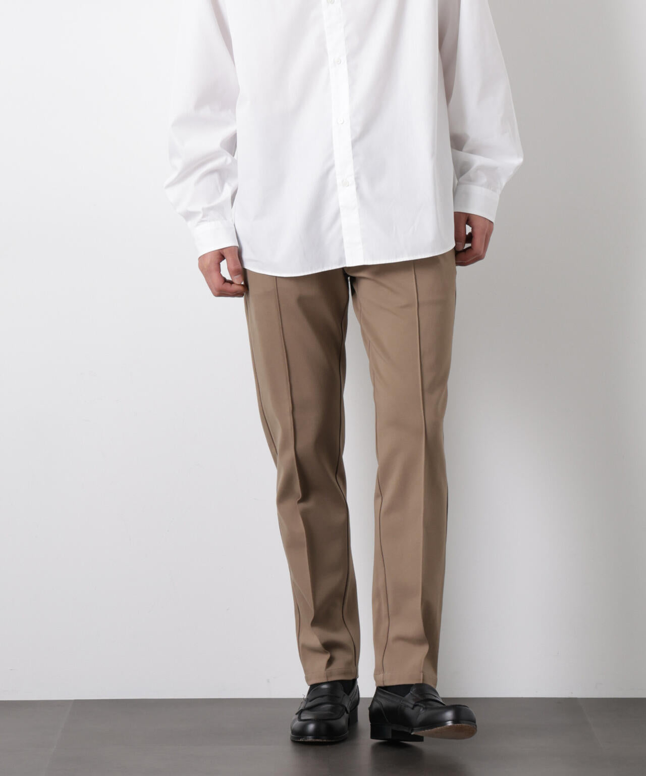 「モダンコンフォート」スリムイージースラックス 6686127207