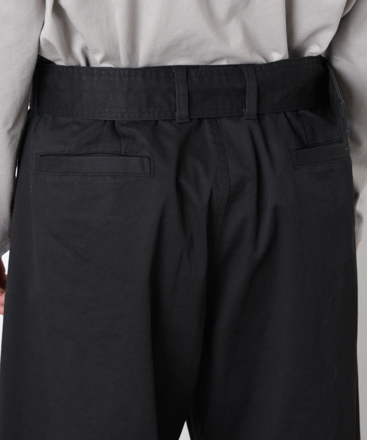 ｢ASSEMBLANC｣ベルテッド3Dパンツ 6686127211