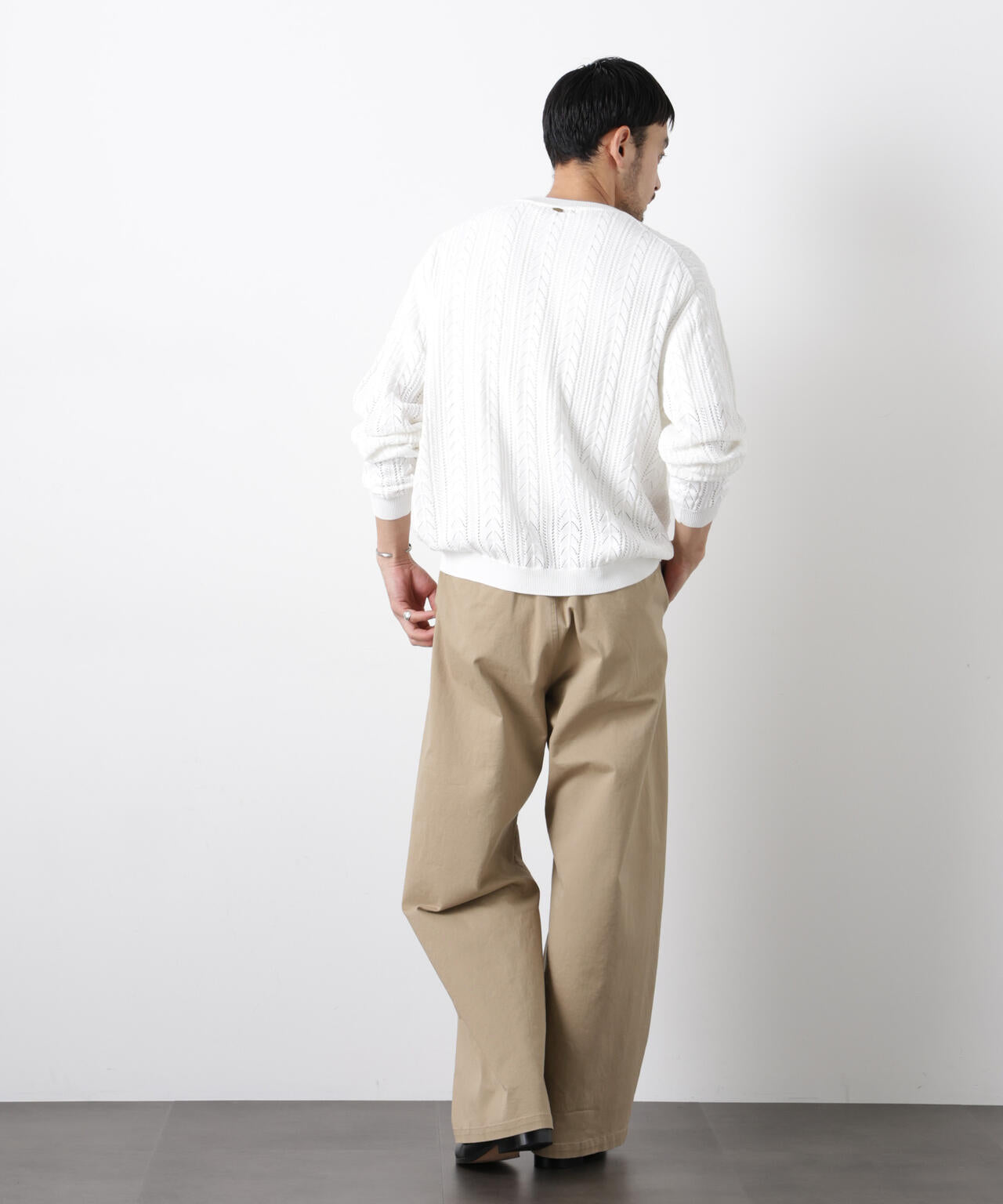 ｢ASSEMBLANC｣ベルテッド3Dパンツ 6686127211