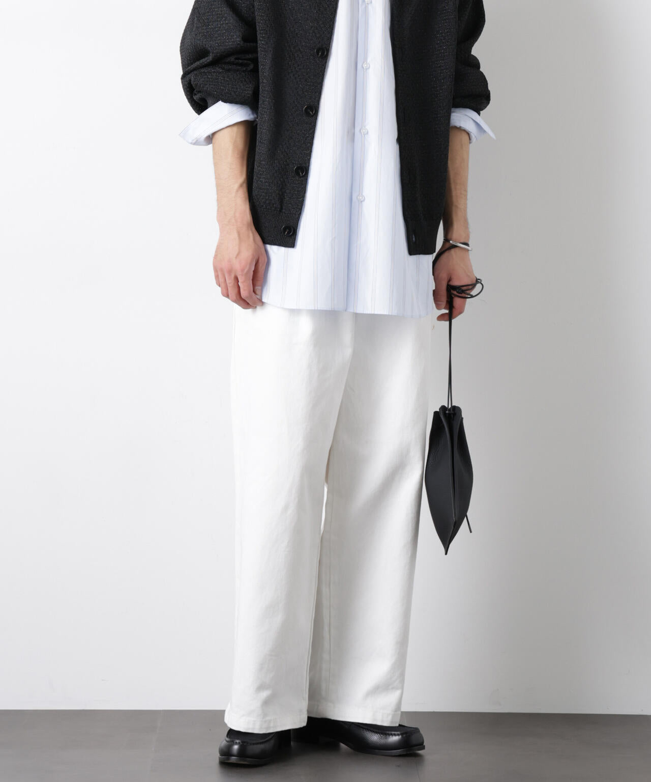 ｢OtoNANO｣大人のワイドデニムパンツ