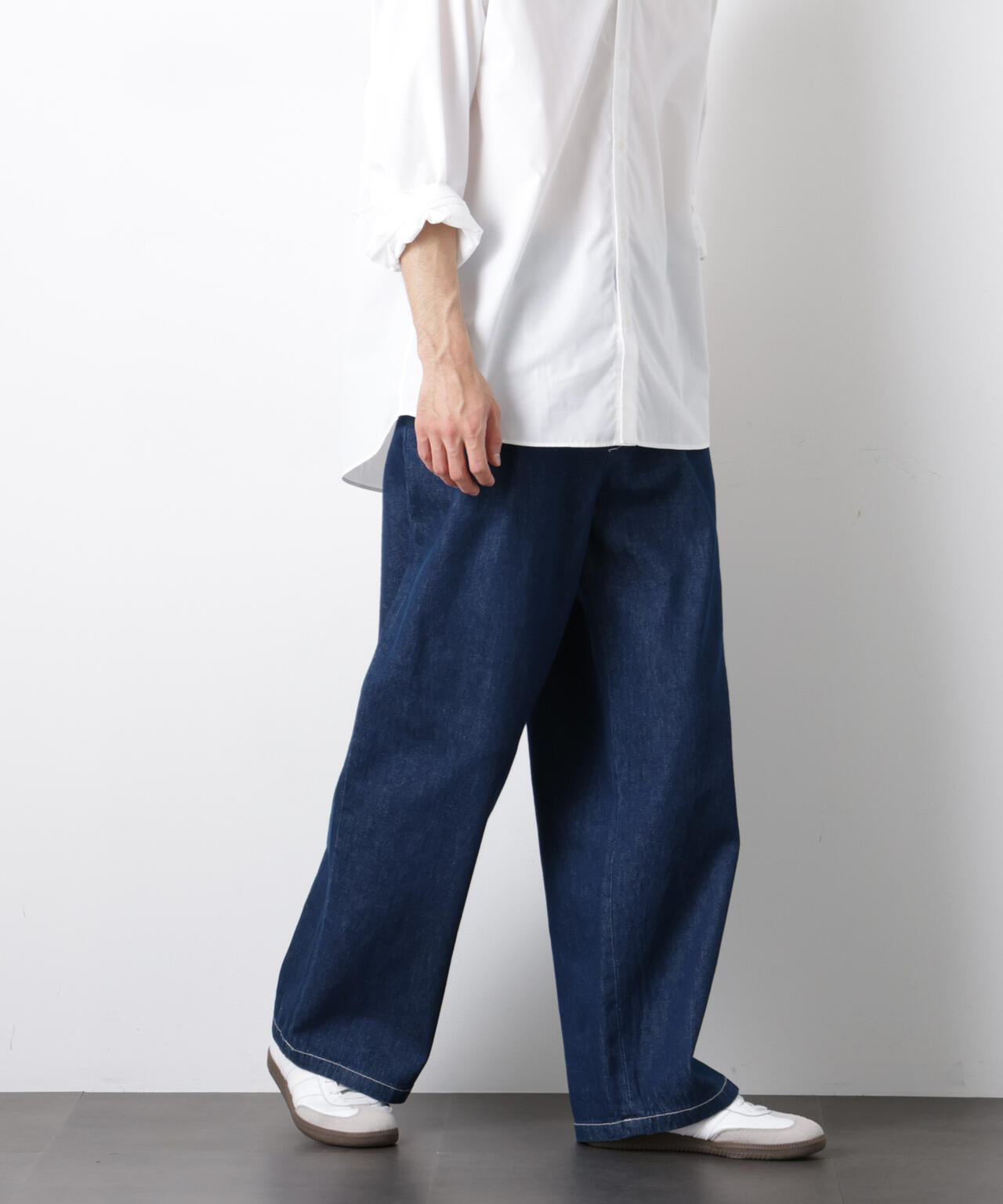 ｢OtoNANO｣大人のワイドデニムパンツ