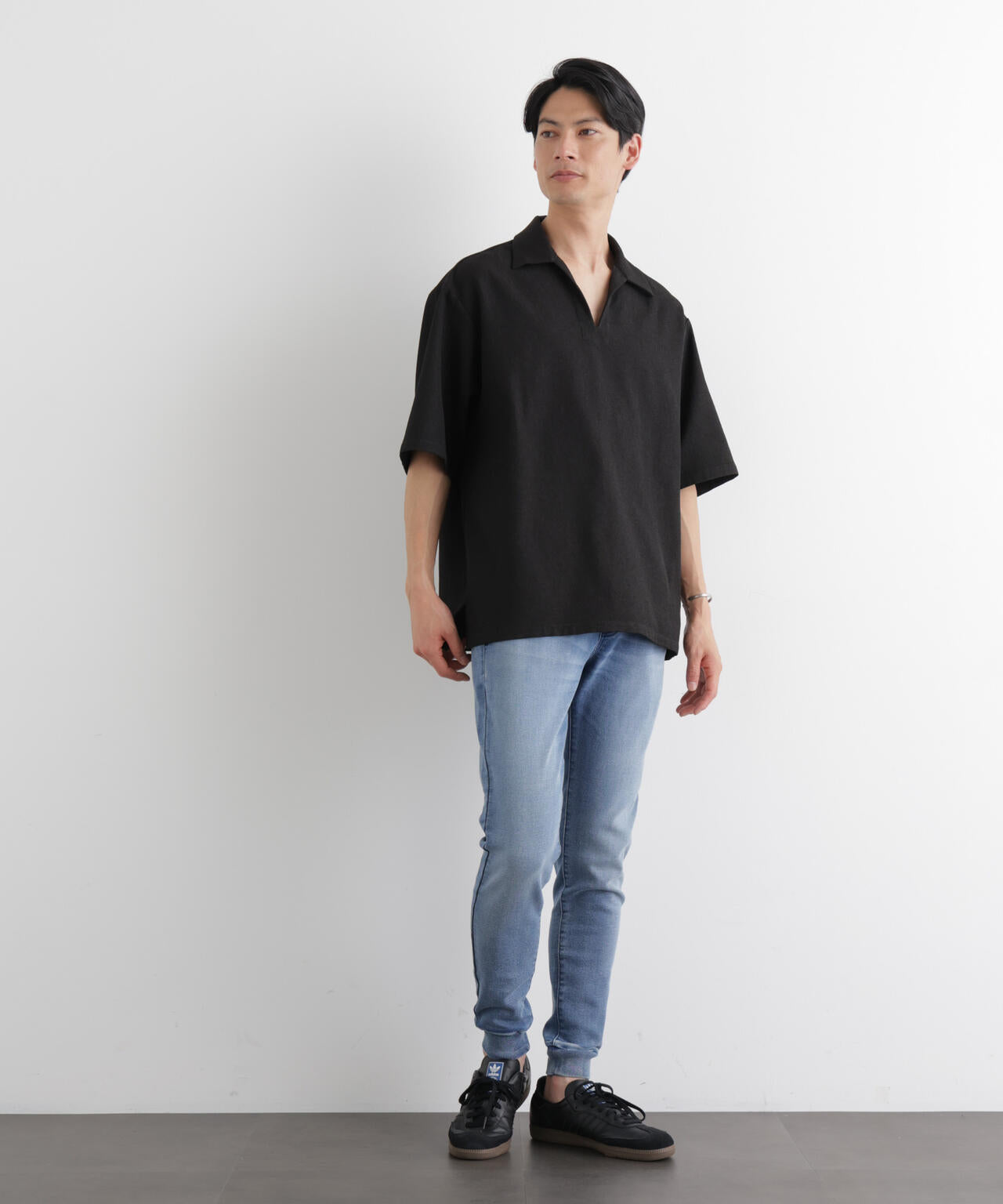 ｢Meaningful Continuity｣ ストレッチデニムジョガーパンツ 6686127220