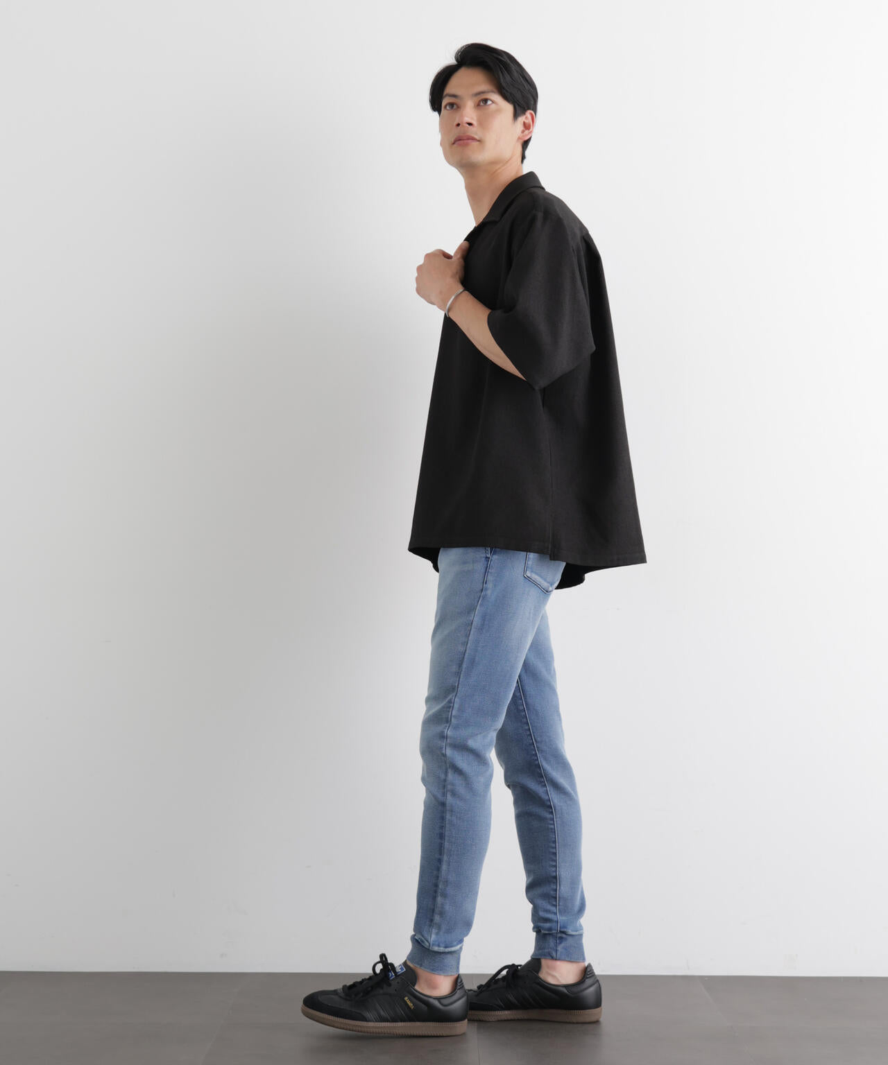 ｢Meaningful Continuity｣ ストレッチデニムジョガーパンツ 6686127220