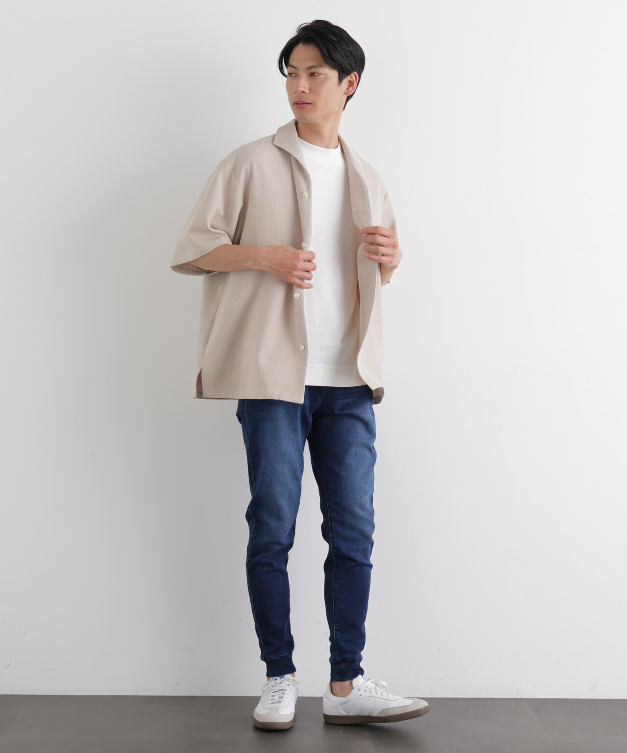 ｢Meaningful Continuity｣ ストレッチデニムジョガーパンツ 6686127220