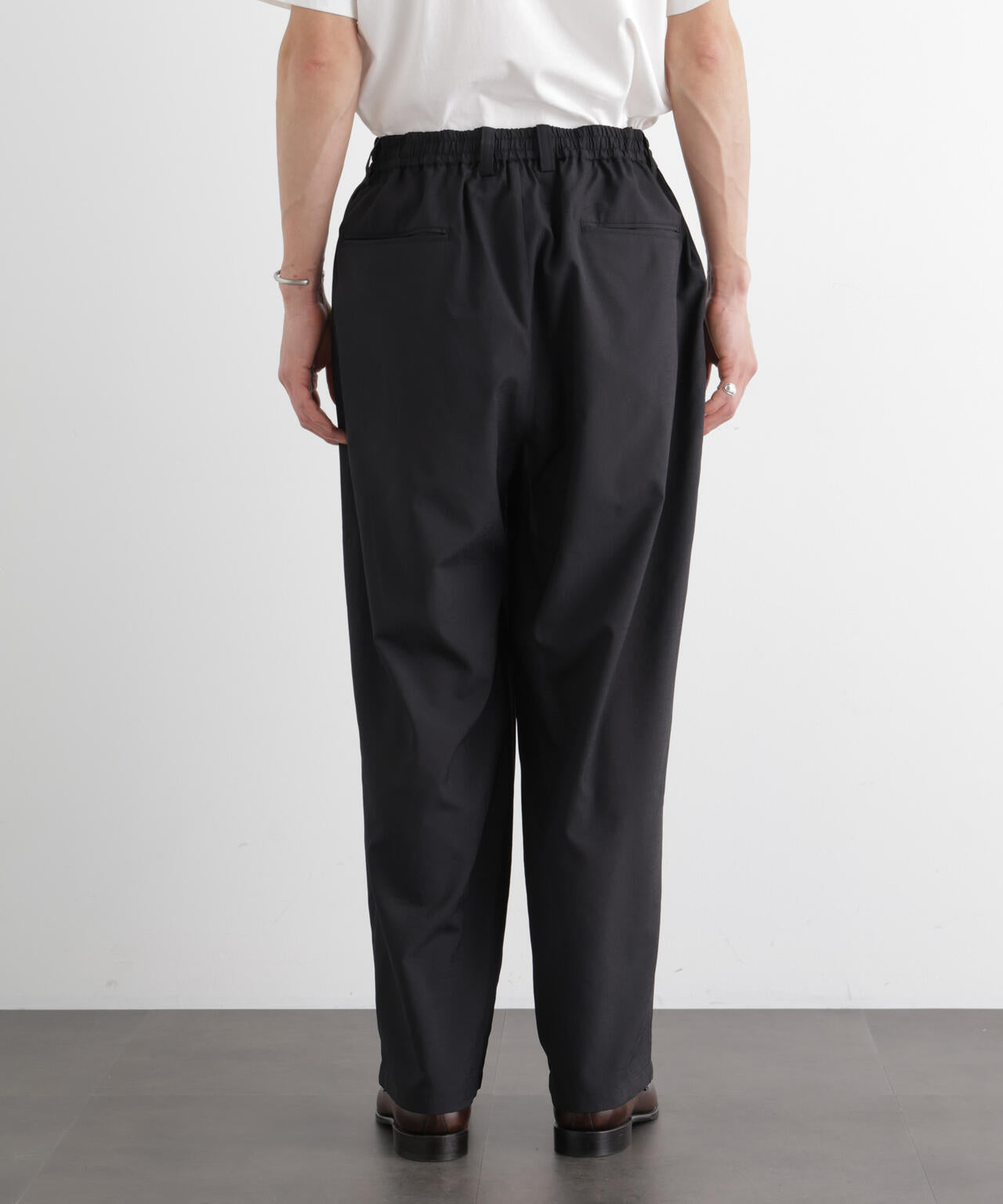 テクニカルリネンライク2タックイージースラックス/吸水速乾・接触冷感・UVカット（セットアップ可） 6686127221