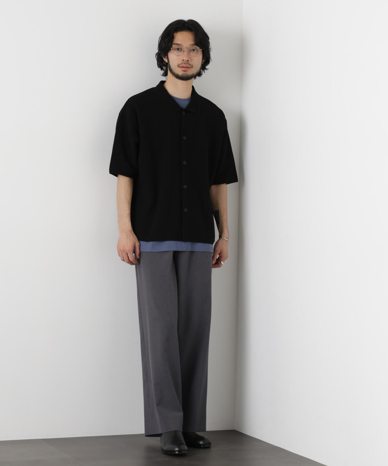 ｢OtoNANO｣大人のワイドパンツ Reflax(R) ECOウエザークロスパンツ 6686127222