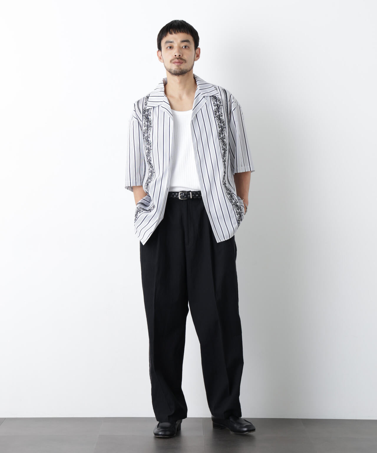 ｢OtoNANO｣×masoret 側章パンツ 6686127229