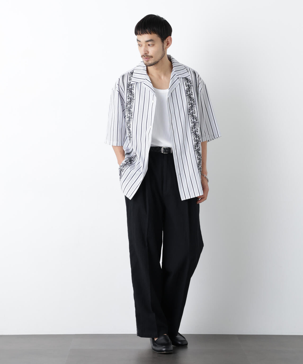 ｢OtoNANO｣×masoret 側章パンツ 6686127229