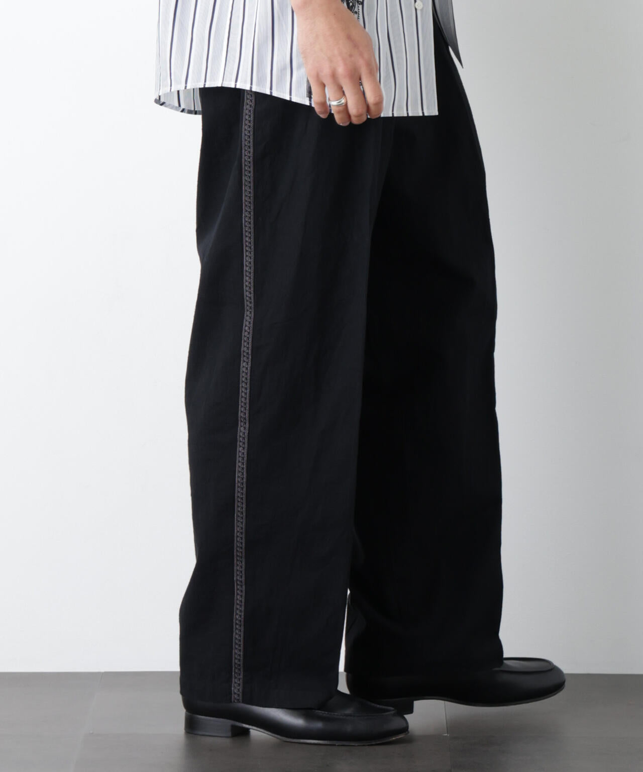 ｢OtoNANO｣×masoret 側章パンツ 6686127229