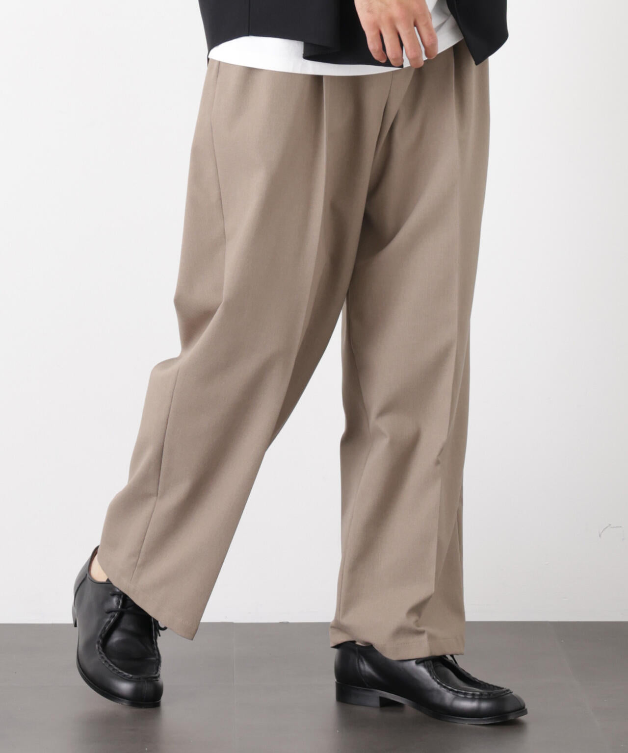 ｢OtoNANO｣ 大人のワイドパンツ Reflax(R) ドライオックス/吸水速乾(セットアップ可) 6686127233