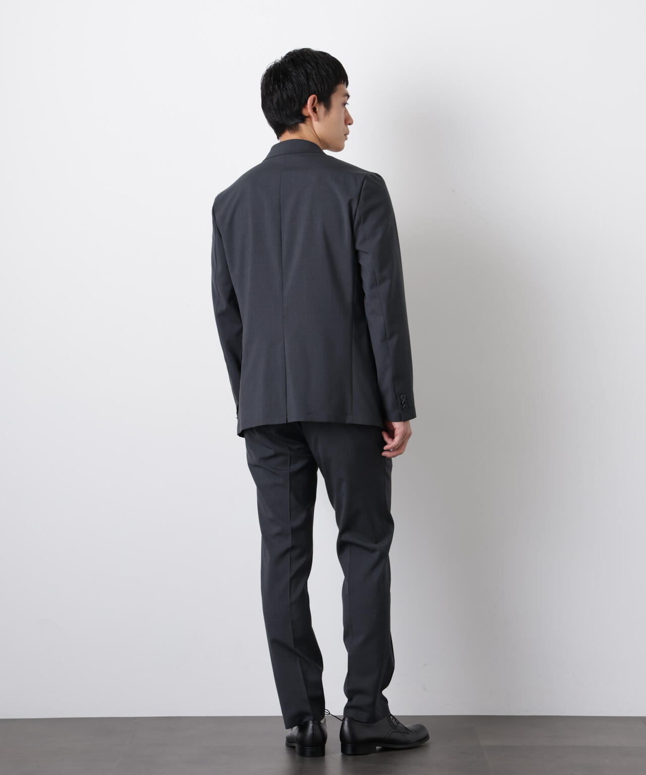 ｢DamerinoSelect｣JAPANfabricウールストレッチパンツ（セットアップ可） 6686129201
