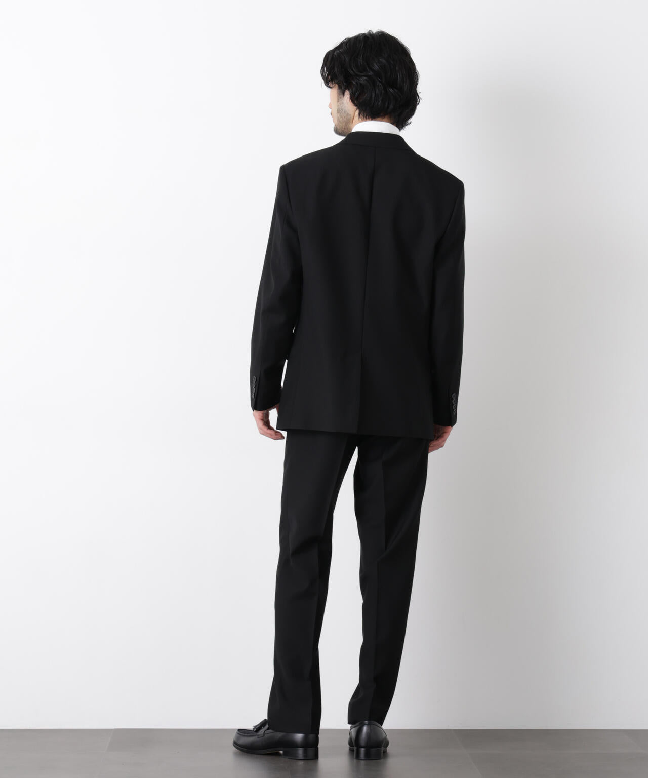 ｢Damerino Formal｣ ブラックフォーマルオールシーズンパンツ(セットアップ可) 6686129205